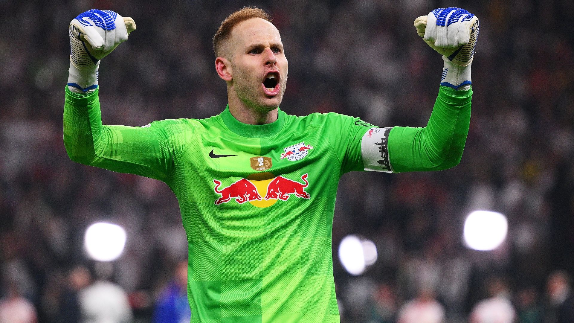 Peter Gulacsi Pokal final Leipzig