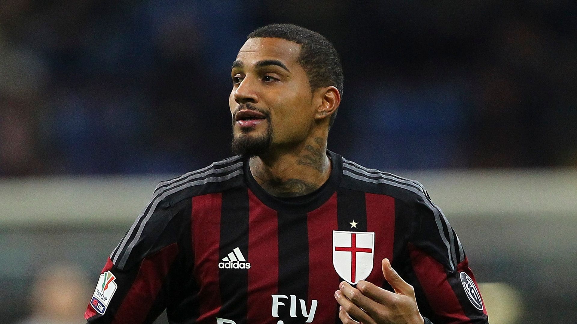 Kevin Prince Boateng of AC Milan