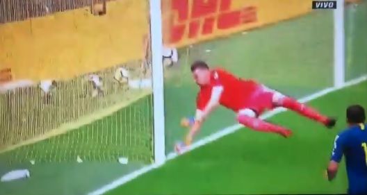 Captura TV Gol Boca River Wanchope Armani 111118