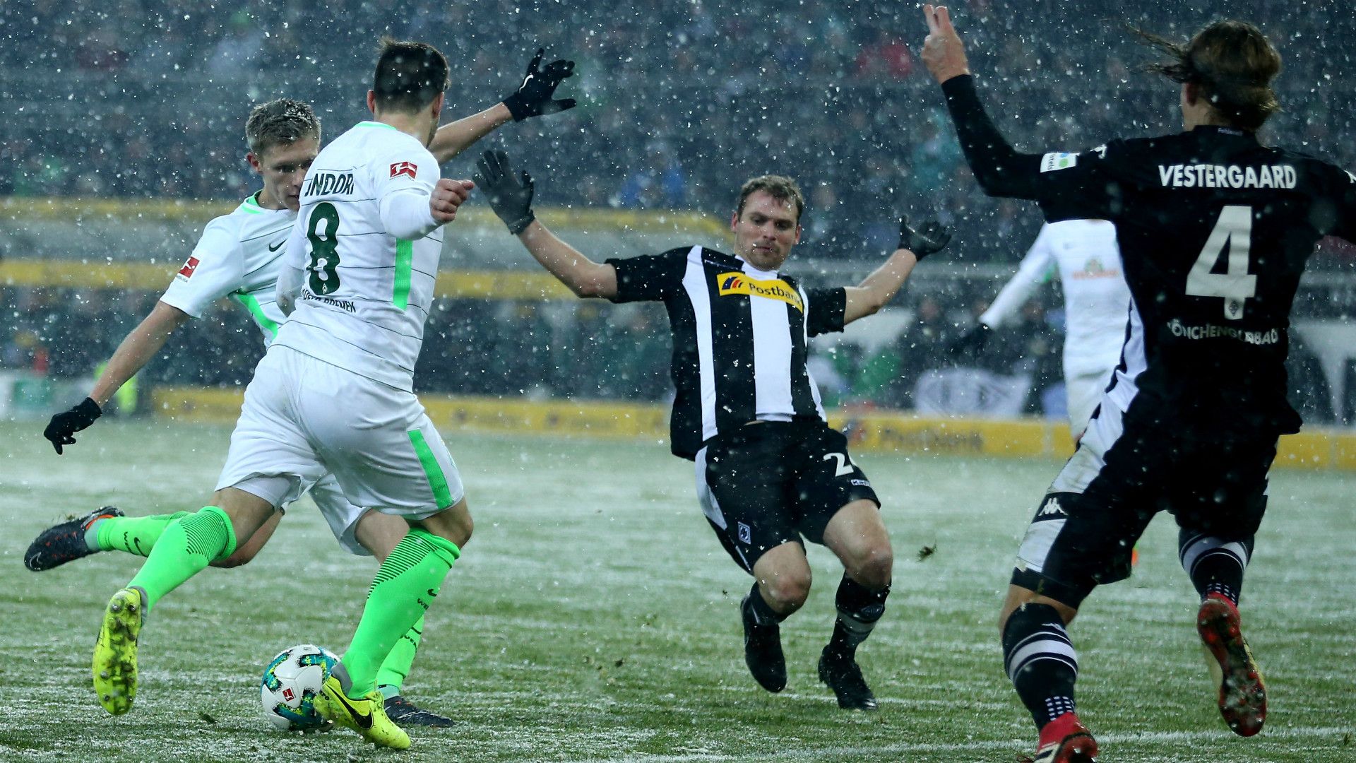 Aron Johanson Werder Bremen Borussia Mönchengladbach 02032018