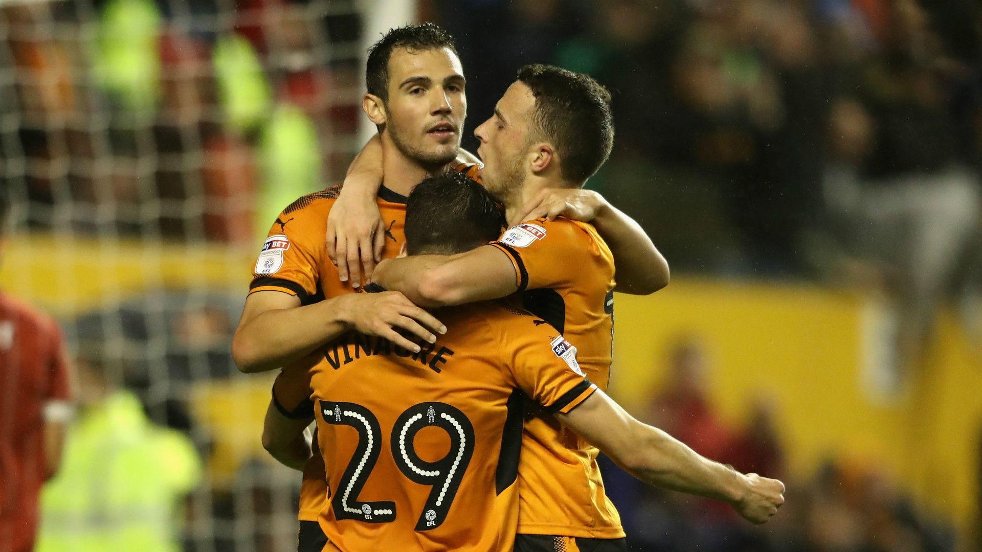 Wolves celebrate