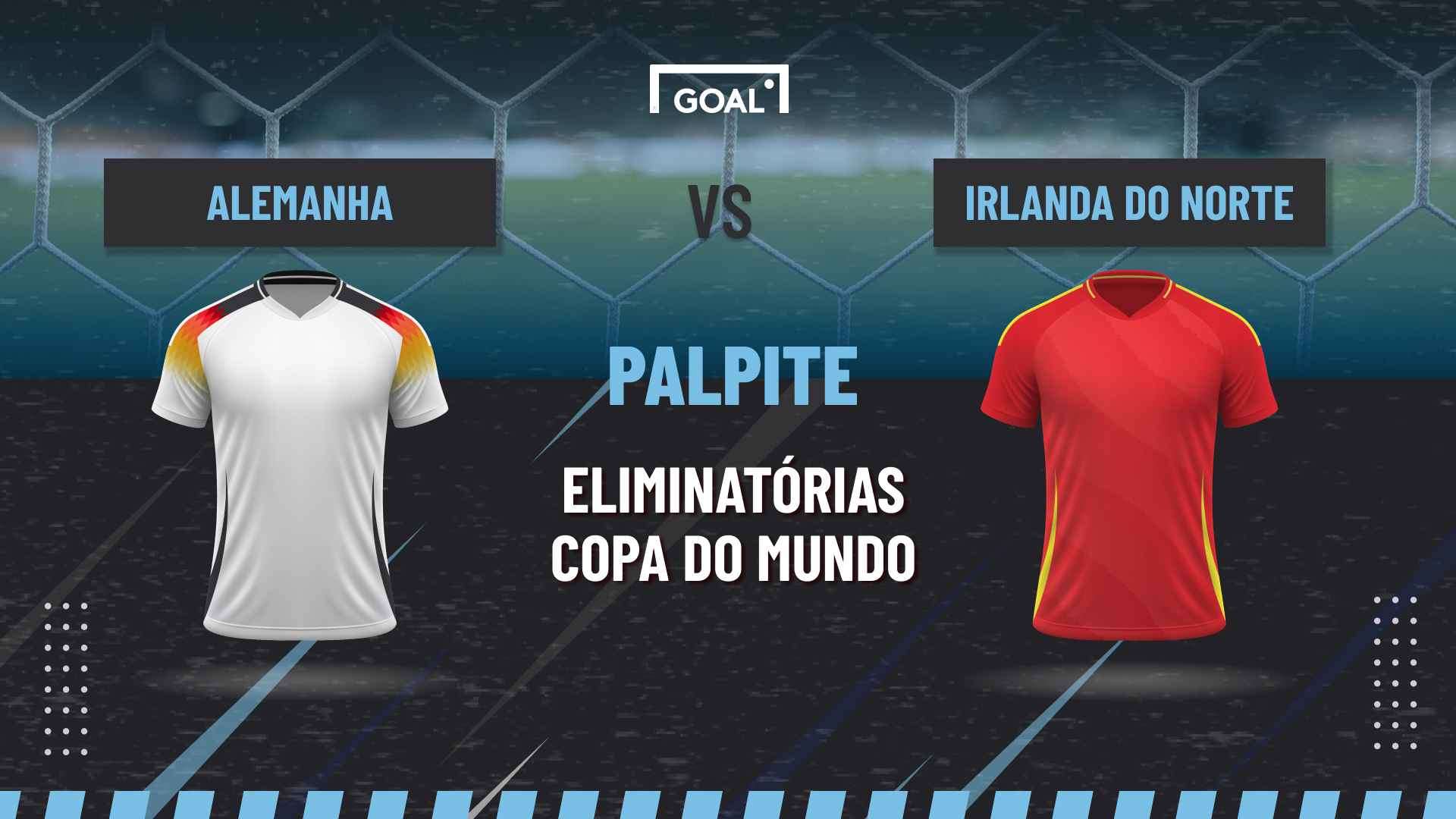 Palpite Alemanha x Irlanda do Norte