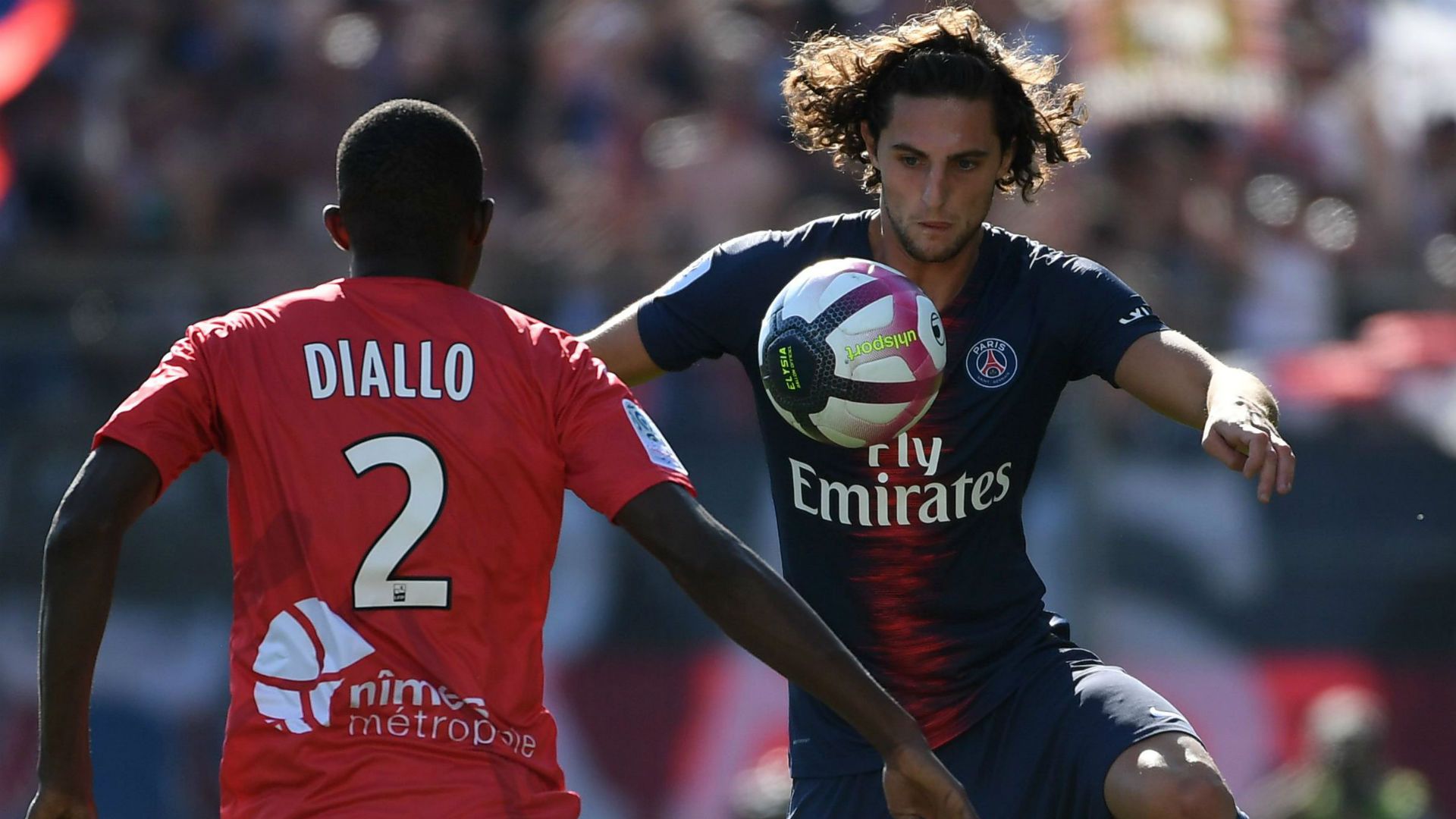 Adrien Rabiot Nimes PSG Ligue 1 01092018