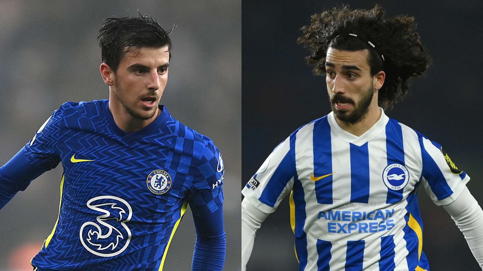 Mason Mount Chelsea Marc Cucurella Brighton