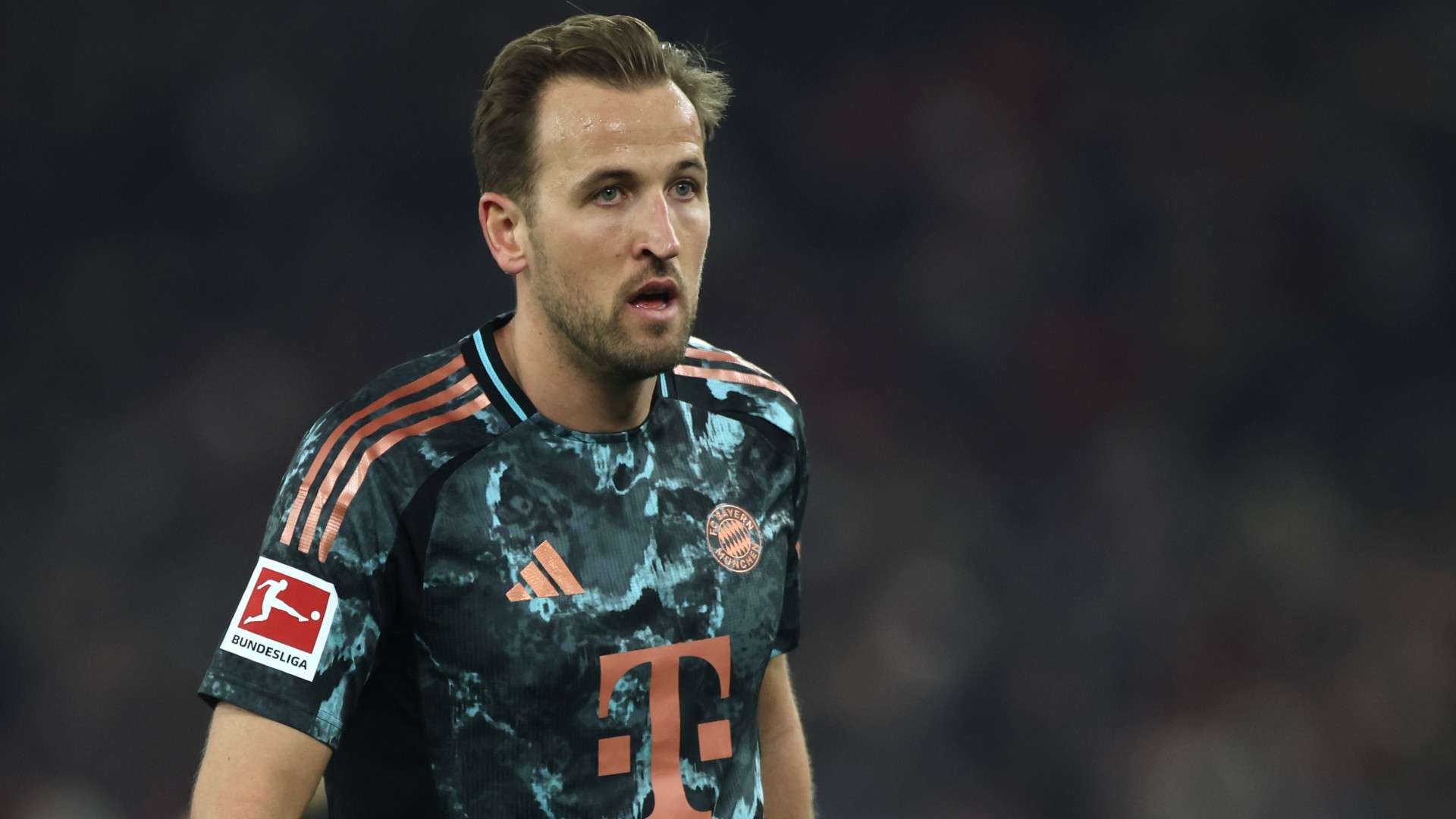 Harry Kane of Bayern Muenchen