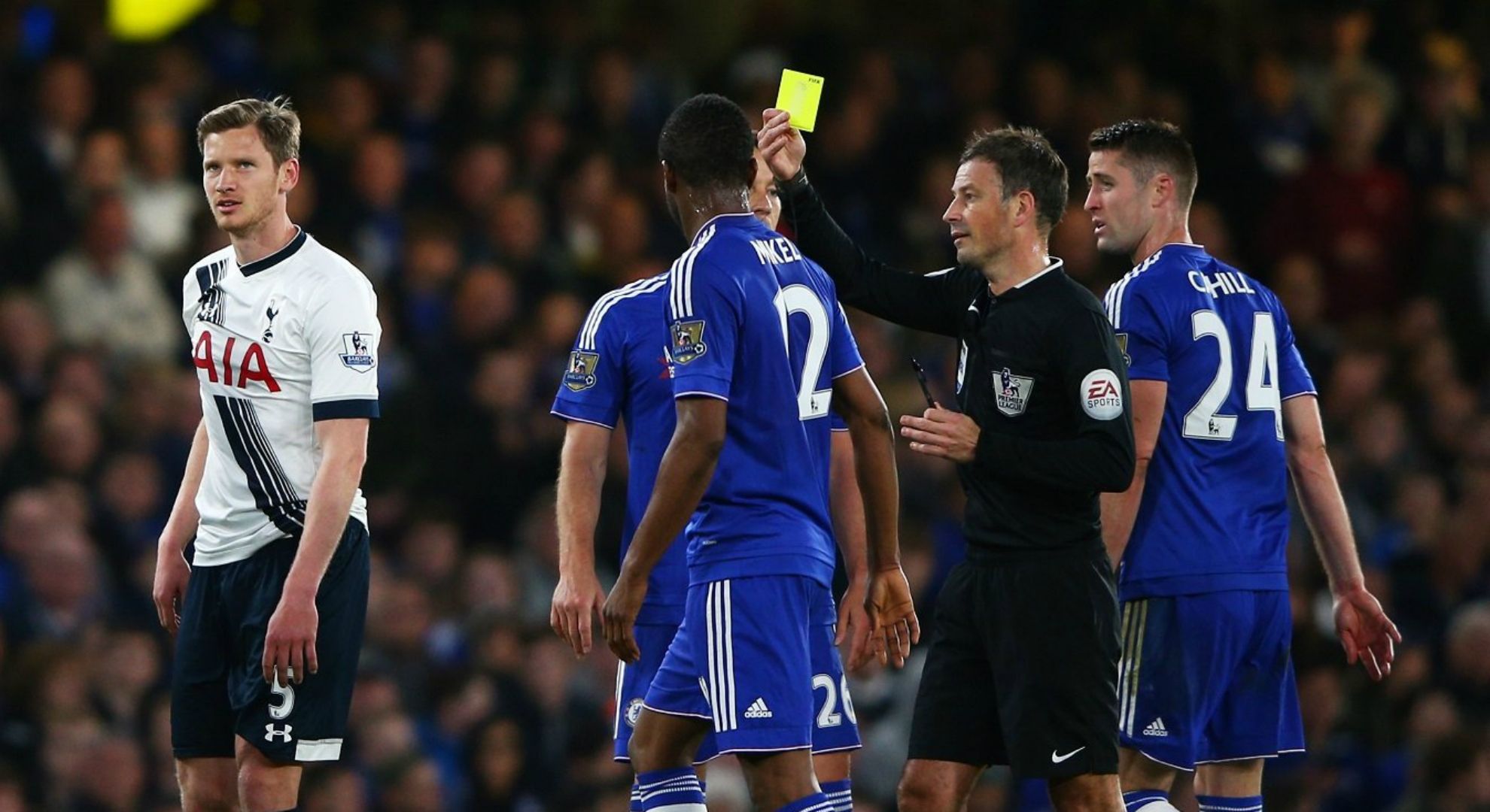 Mark Clattenburg Chelsea Tottenham 2016