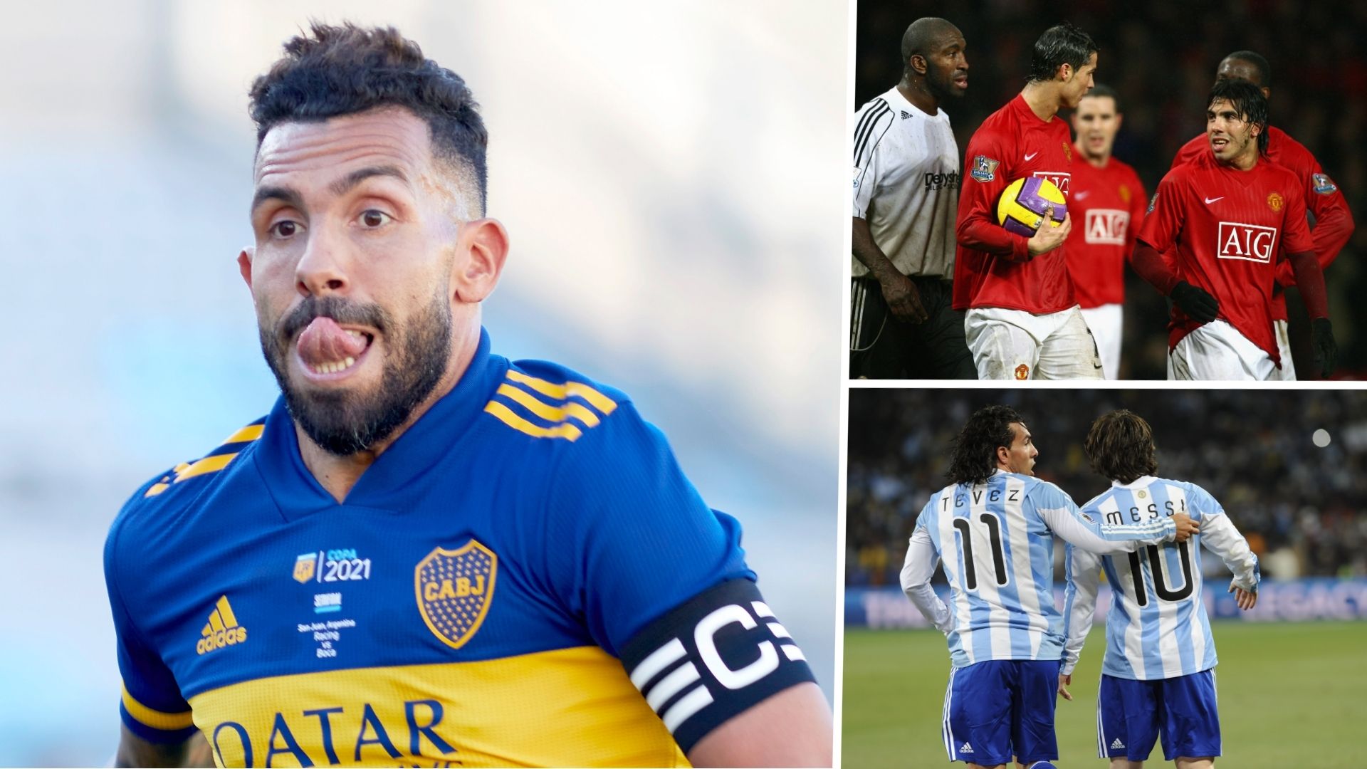 Tevez, Ronaldo, Messi