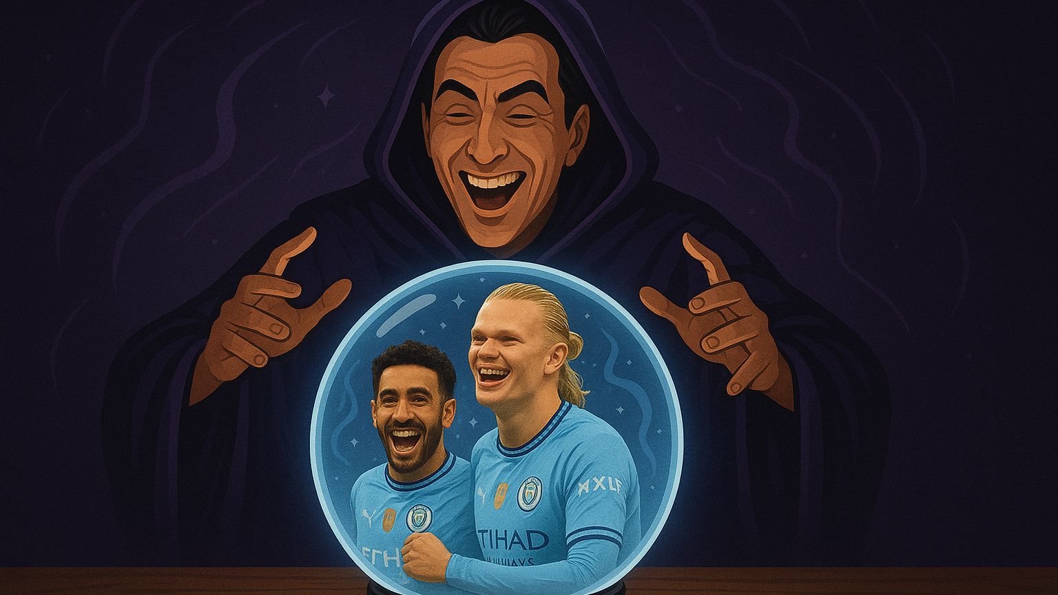 Aston Villa Manchester City Erling Haaland Omar Marmoush (Goal Only)