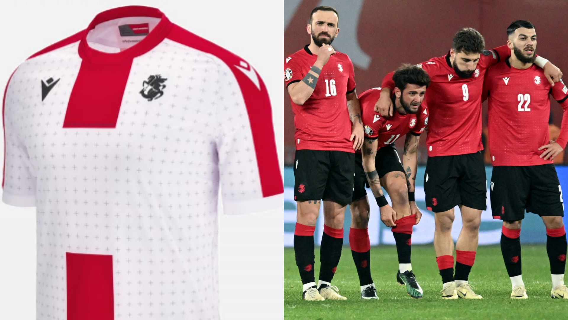 Georgia Euro 2024 kits