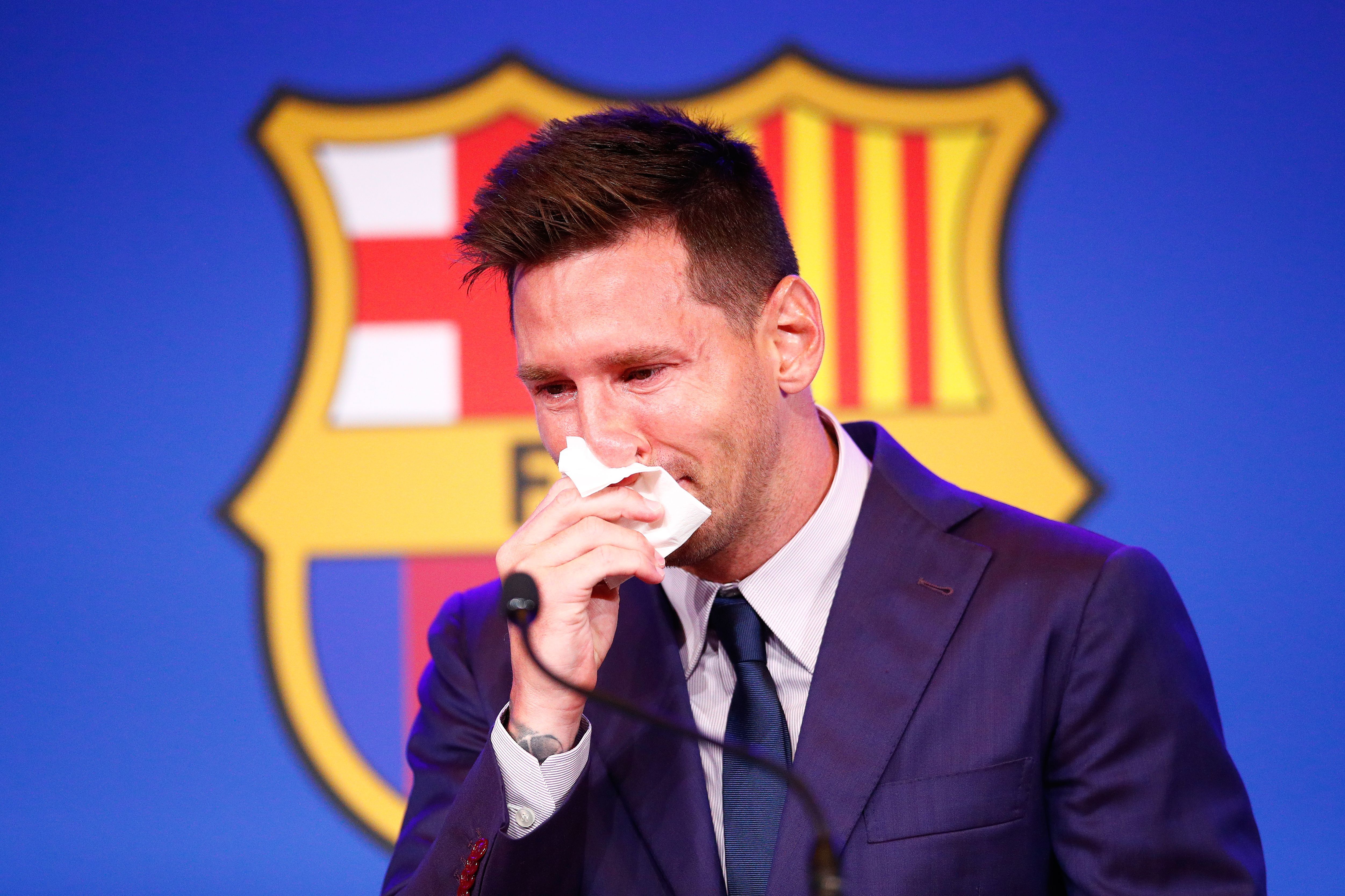 Messi Pressekonferenz