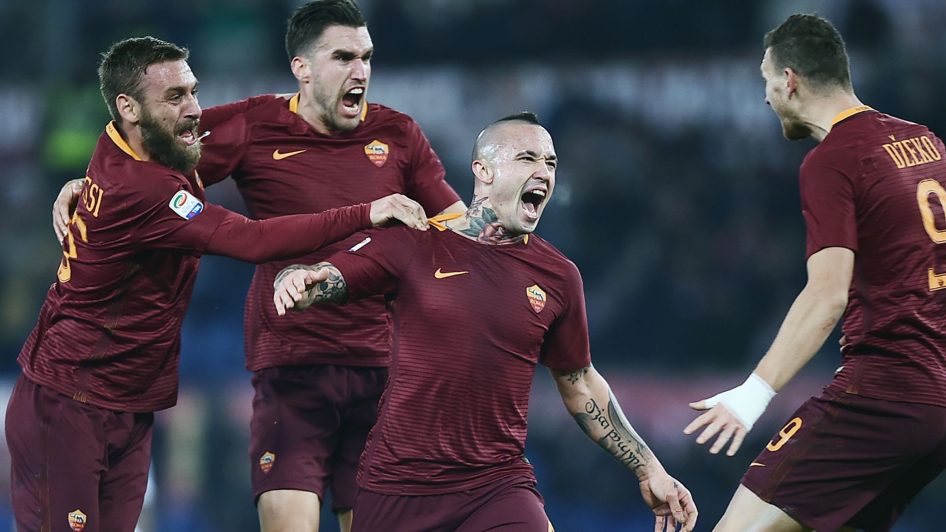 Radja Nainggolan Roma Milan