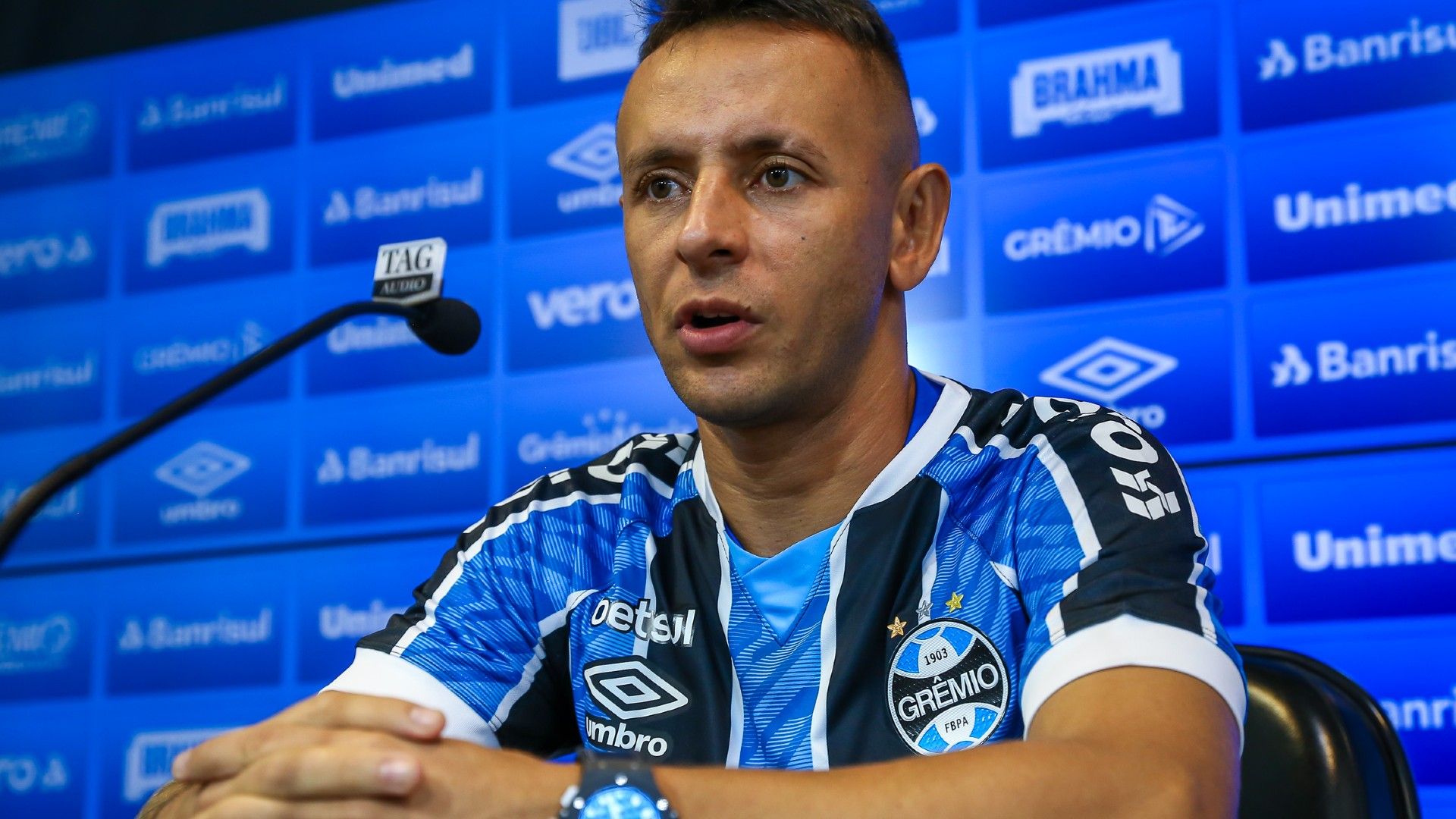 Rafinha Grêmio apresentação 31 03 2021