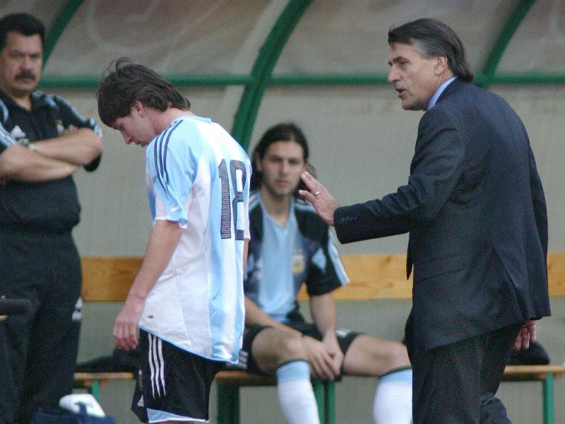 Messi debut Selección