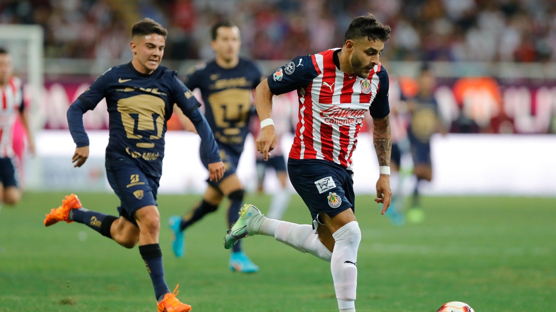 Alexis Vega Chivas Pumas Clausura 2022
