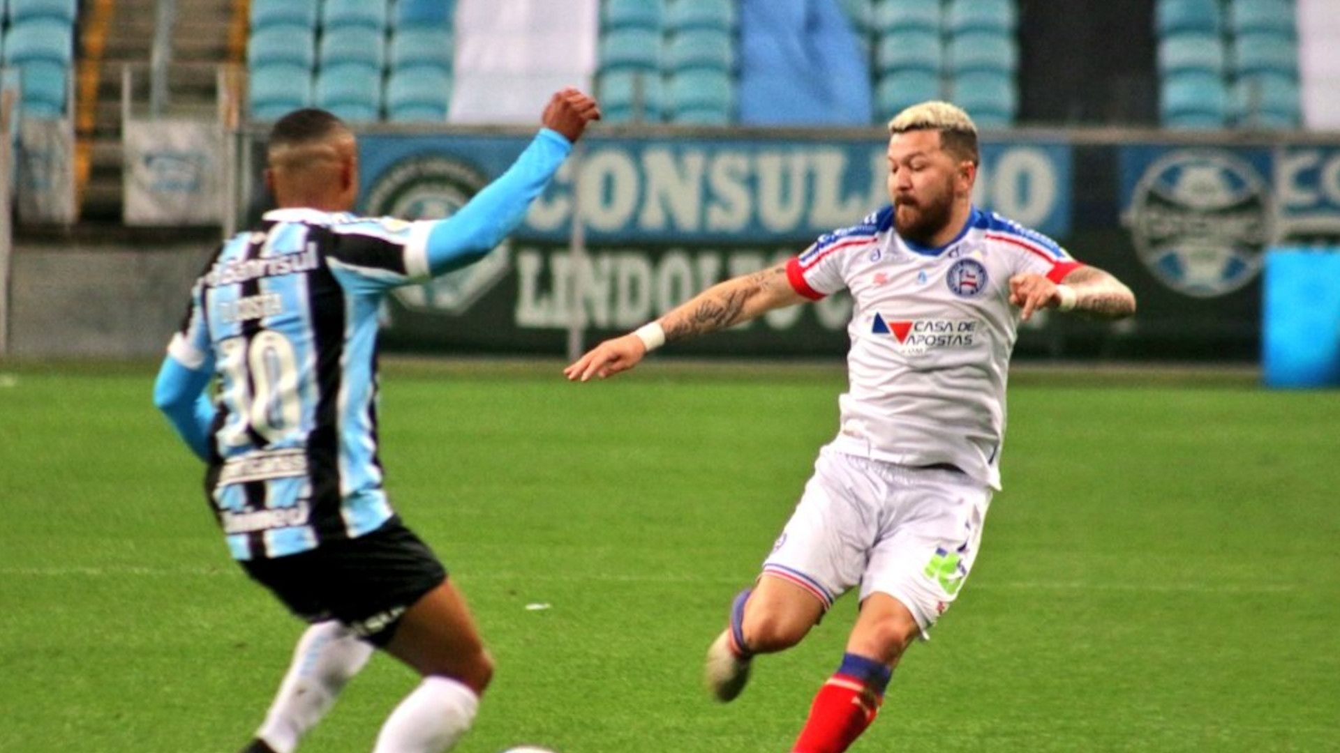 Rossi, Douglas Costa, Grêmio x Bahia, Brasileirão, 21082021