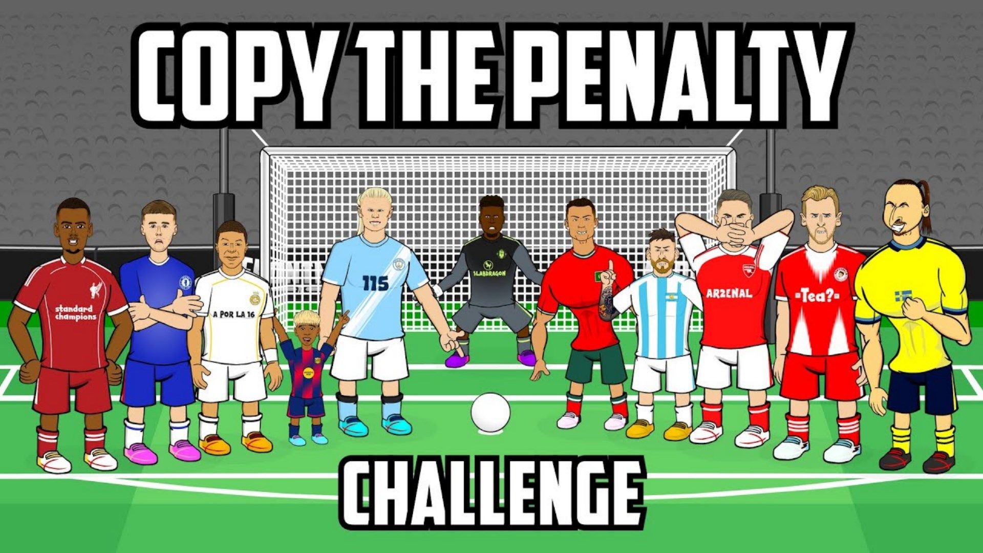 Penalty challenge - 442oons