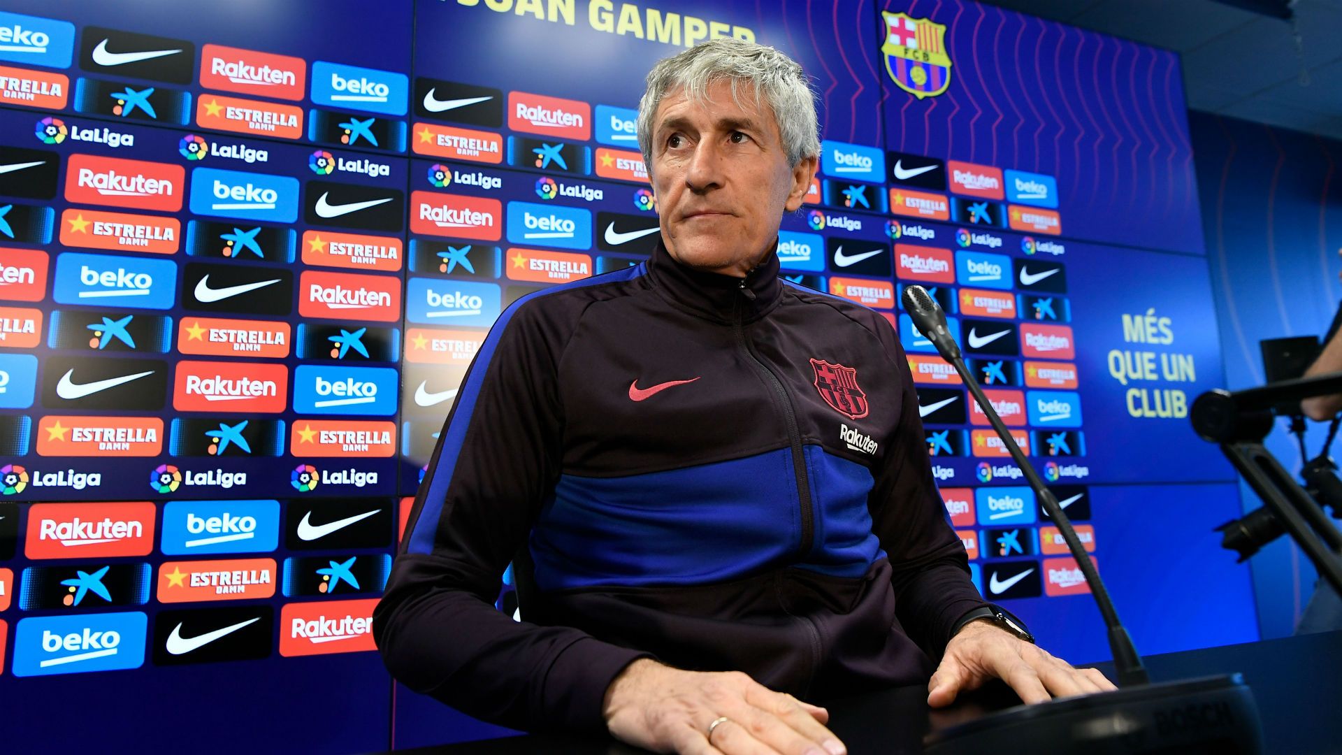 Quique Setien Barcelona