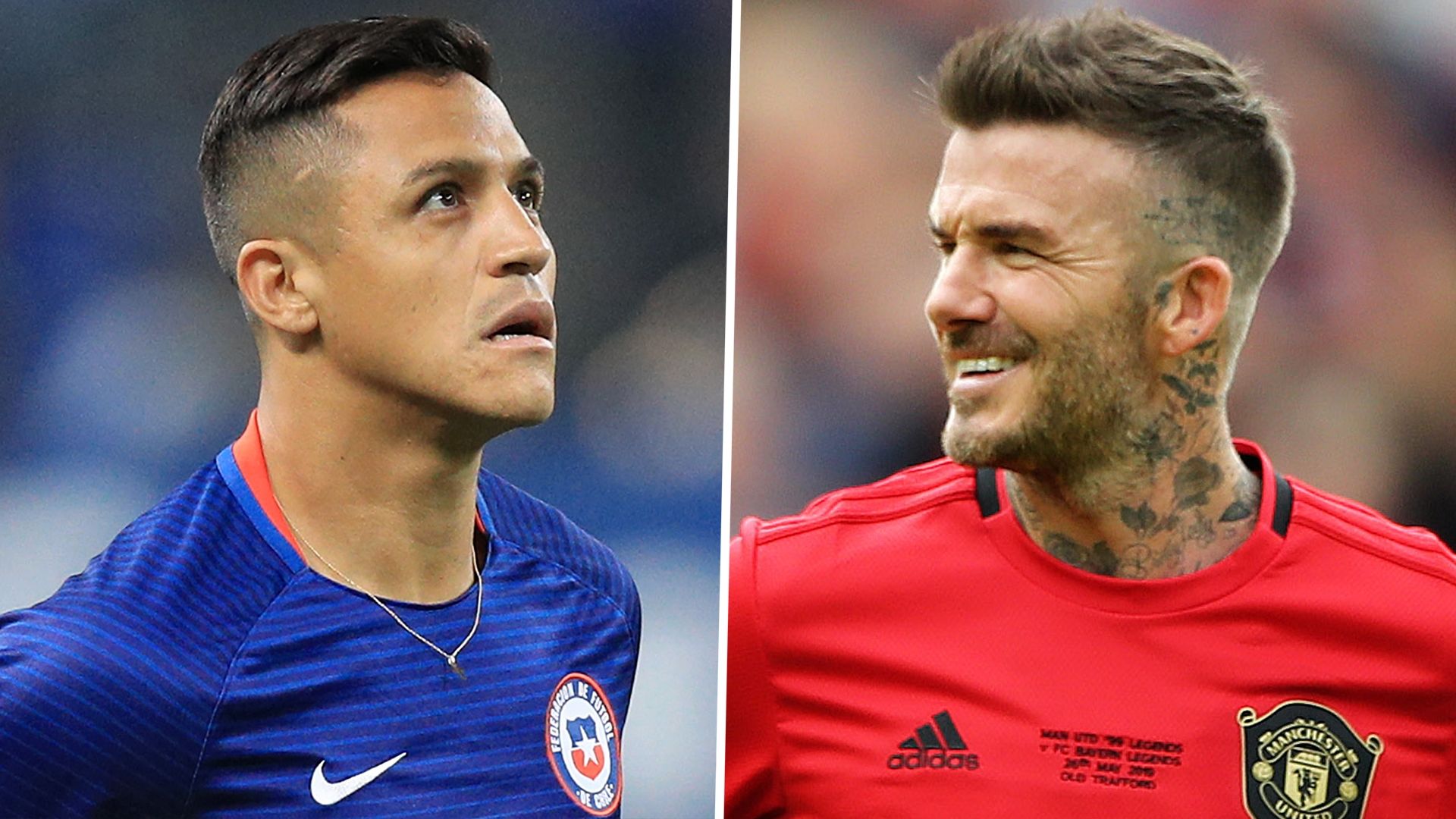 Alexis Sanchez David Beckham