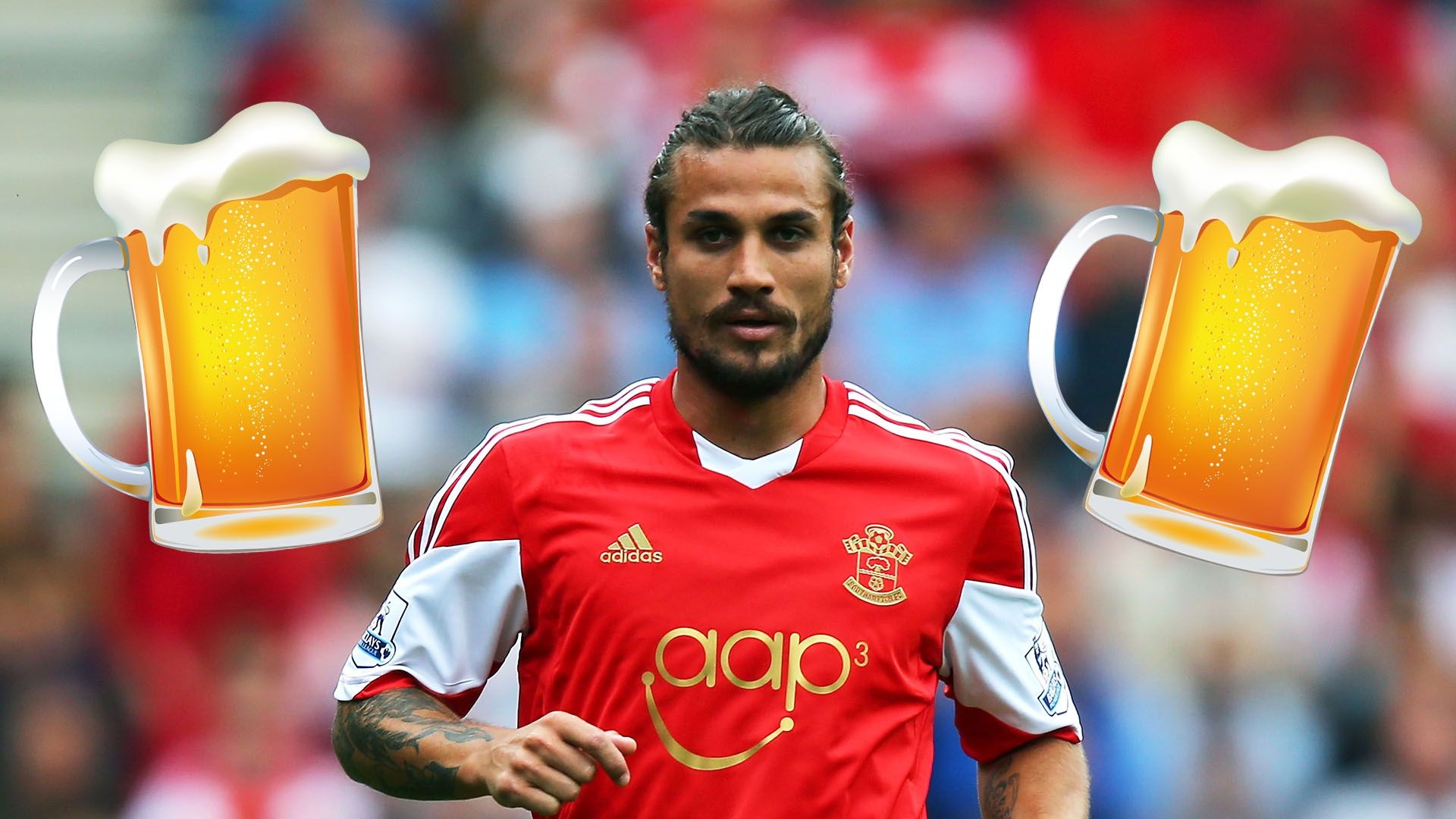 Pablo Osvaldo beer