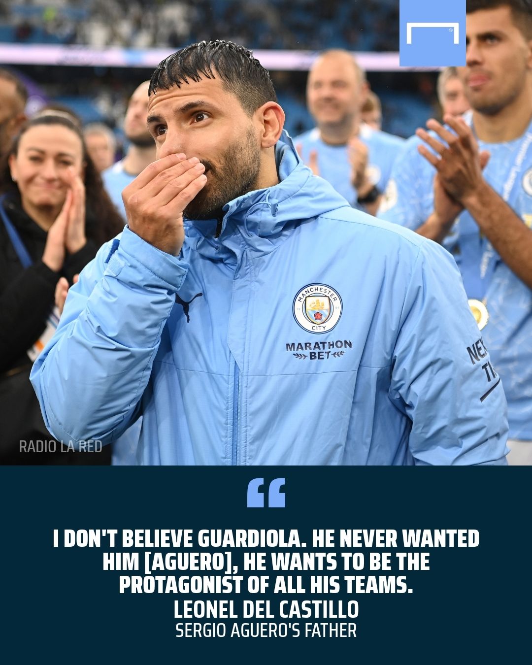 Sergio Aguero Manchester City GFX