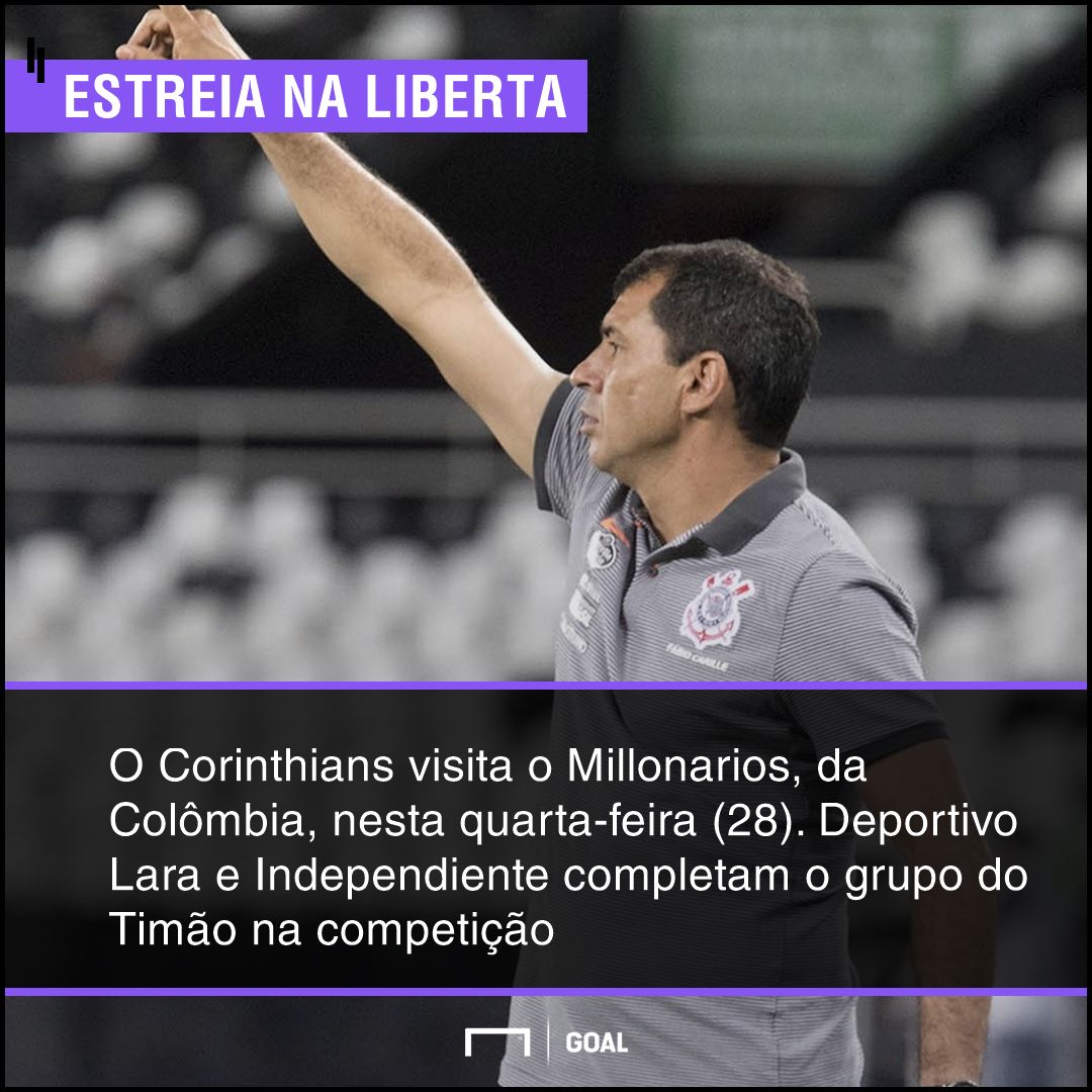 GFX bet365 Millonarios x Corinthians