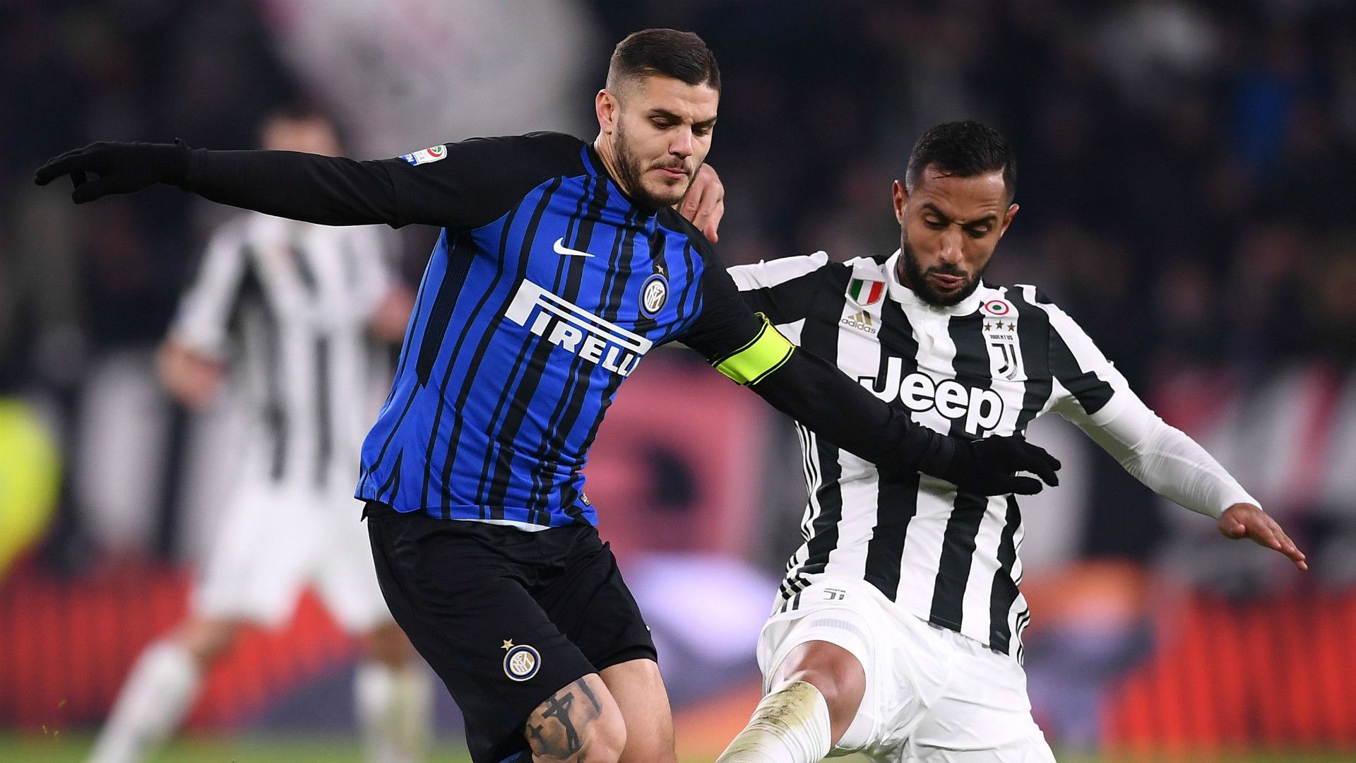 Mauro Icardi, Medhi Benatia, Juventus, Inter, Serie A, 09122017