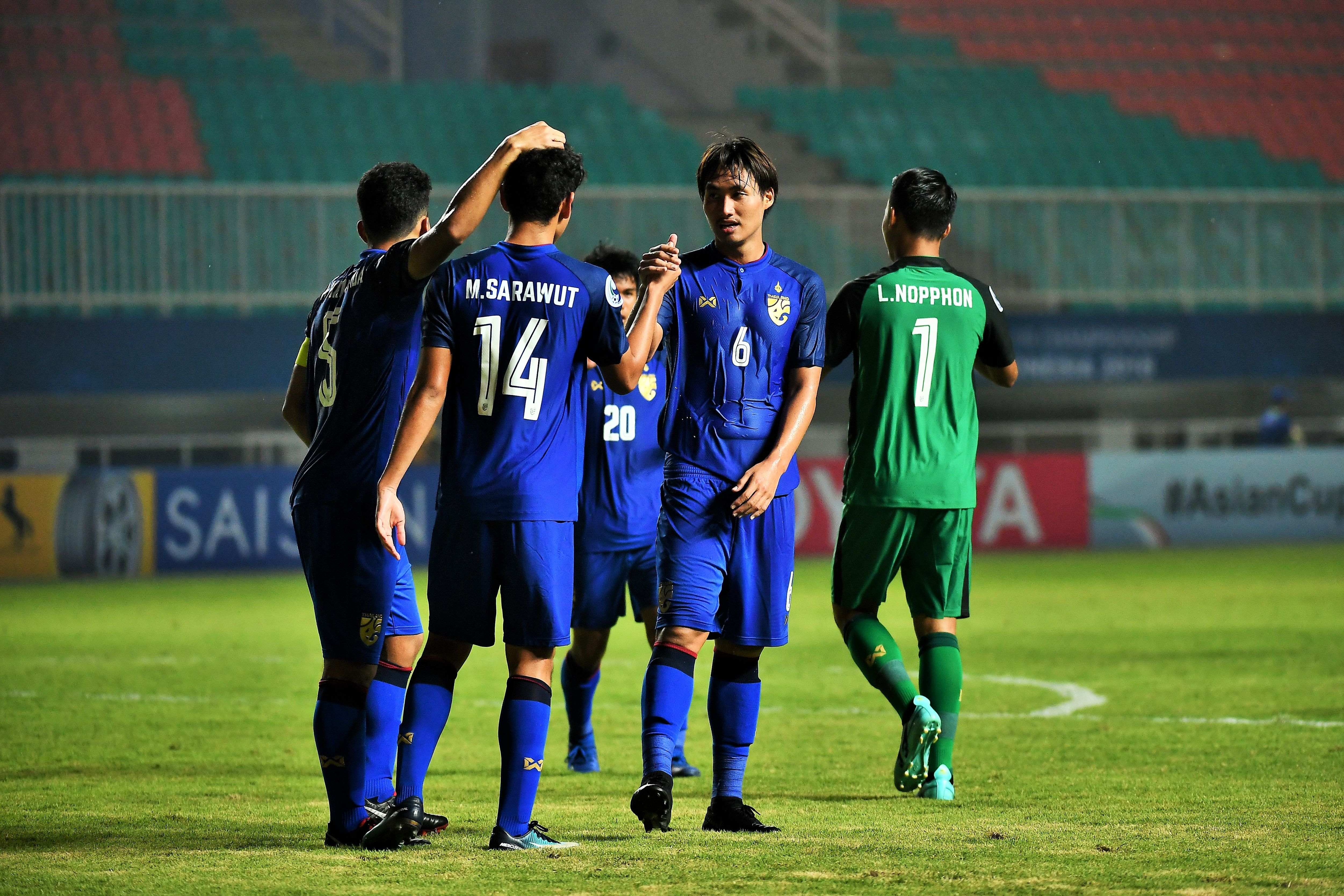 Thailand U19, AFC U19 Championship, 19102018