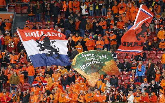 Netherlands fans Oranje-fans Nederlands elftal 11202013
