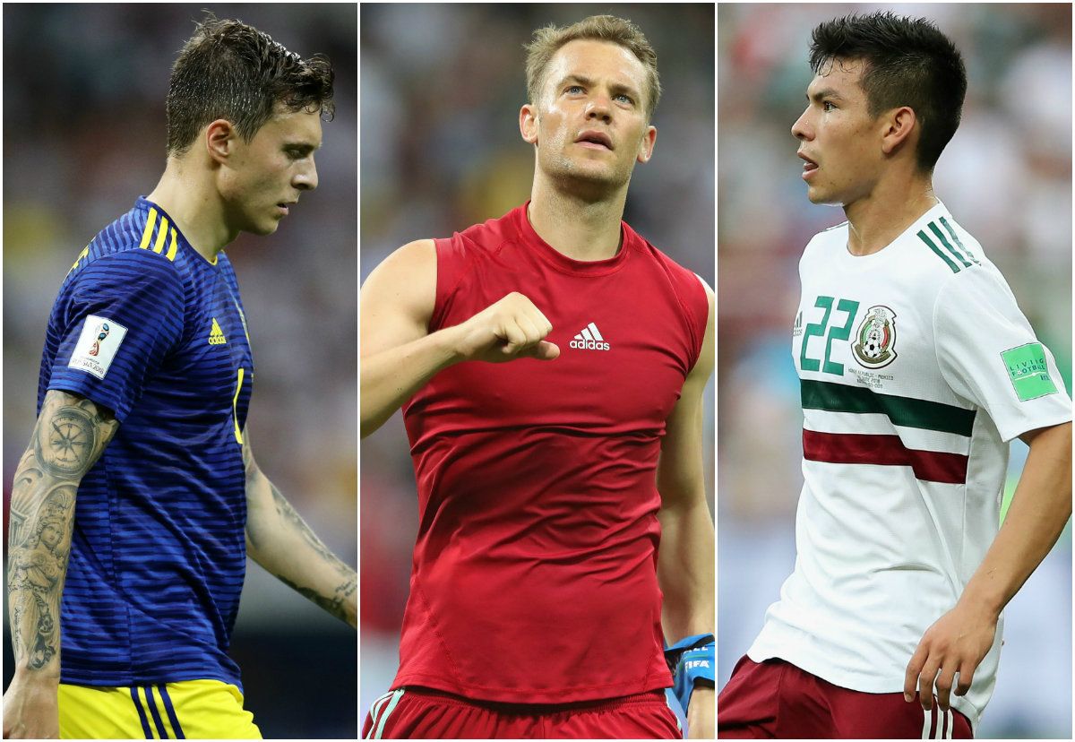 Victor Lindelof Manuel Neuer Hirving Lozano Suecia Alemania Selección mexicana 260618