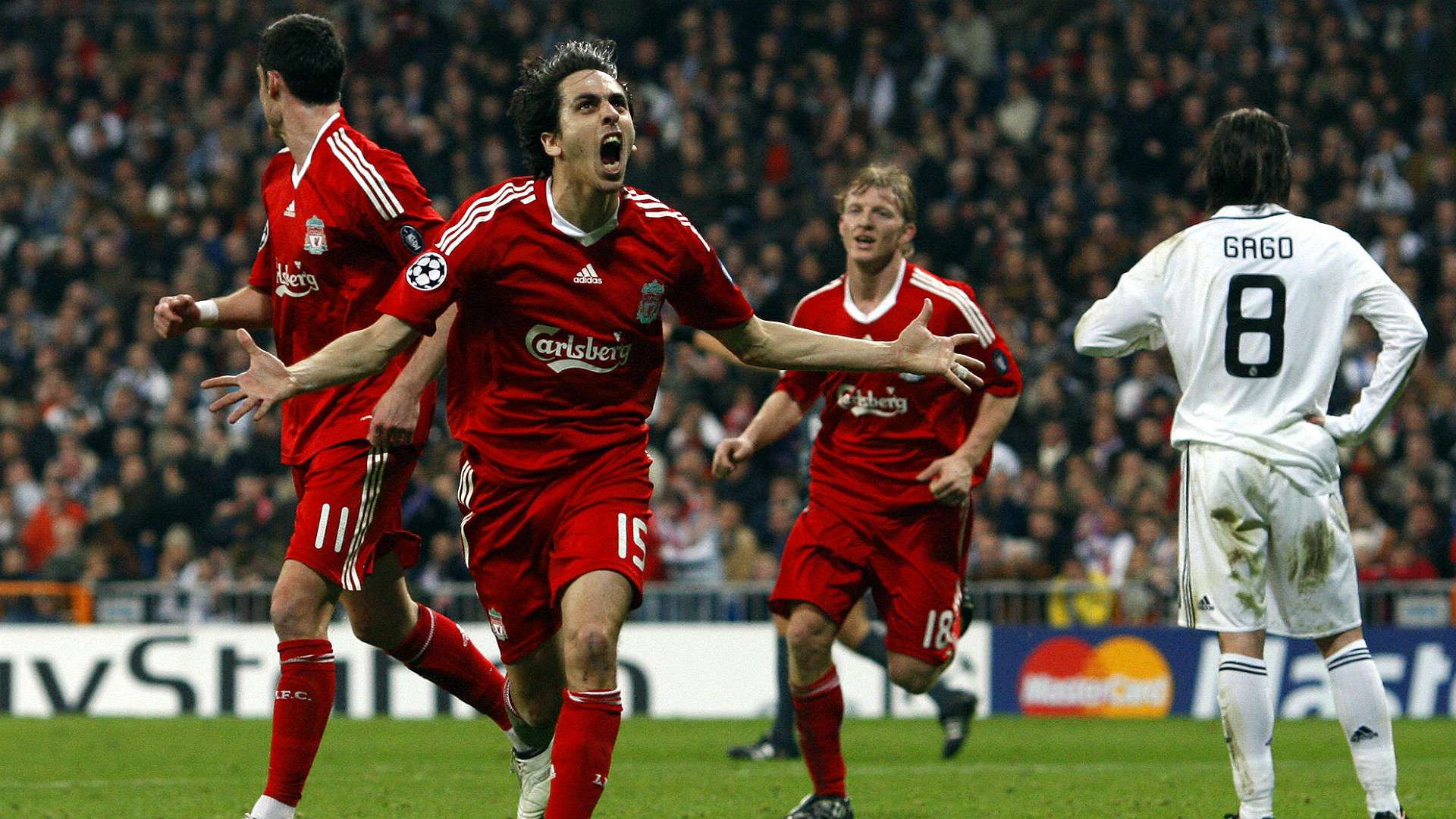 2009 Yosi Benayoun Real Madrid Liverpool Champions League