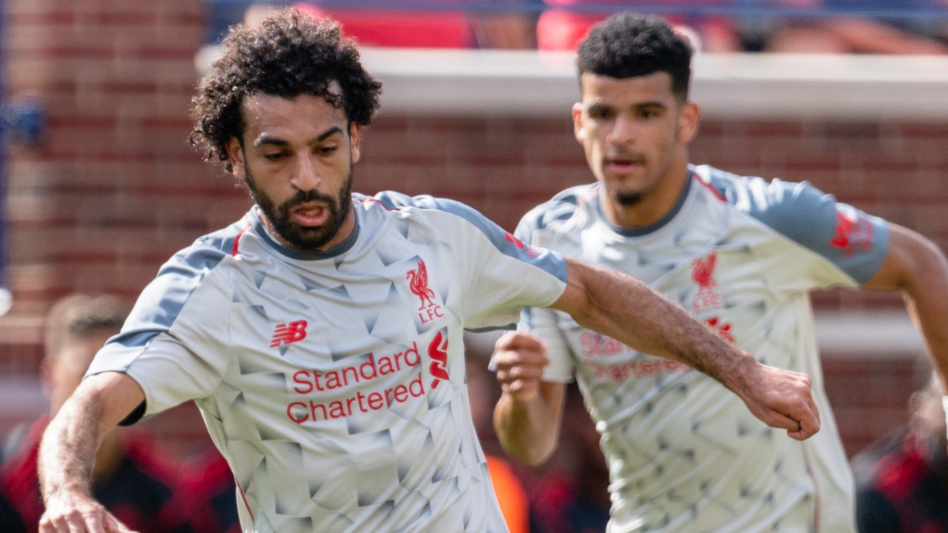 Mohamed Salah Dominic Solanke Liverpool 2018-19