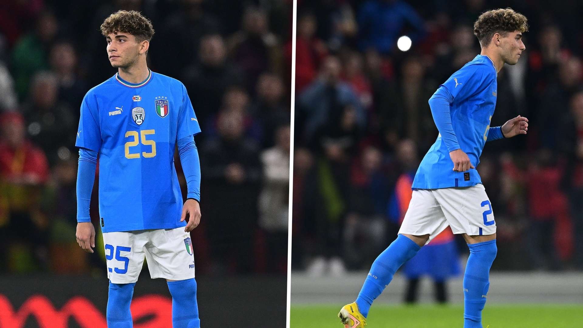 Simone Pafundi Albania Italy 16112022