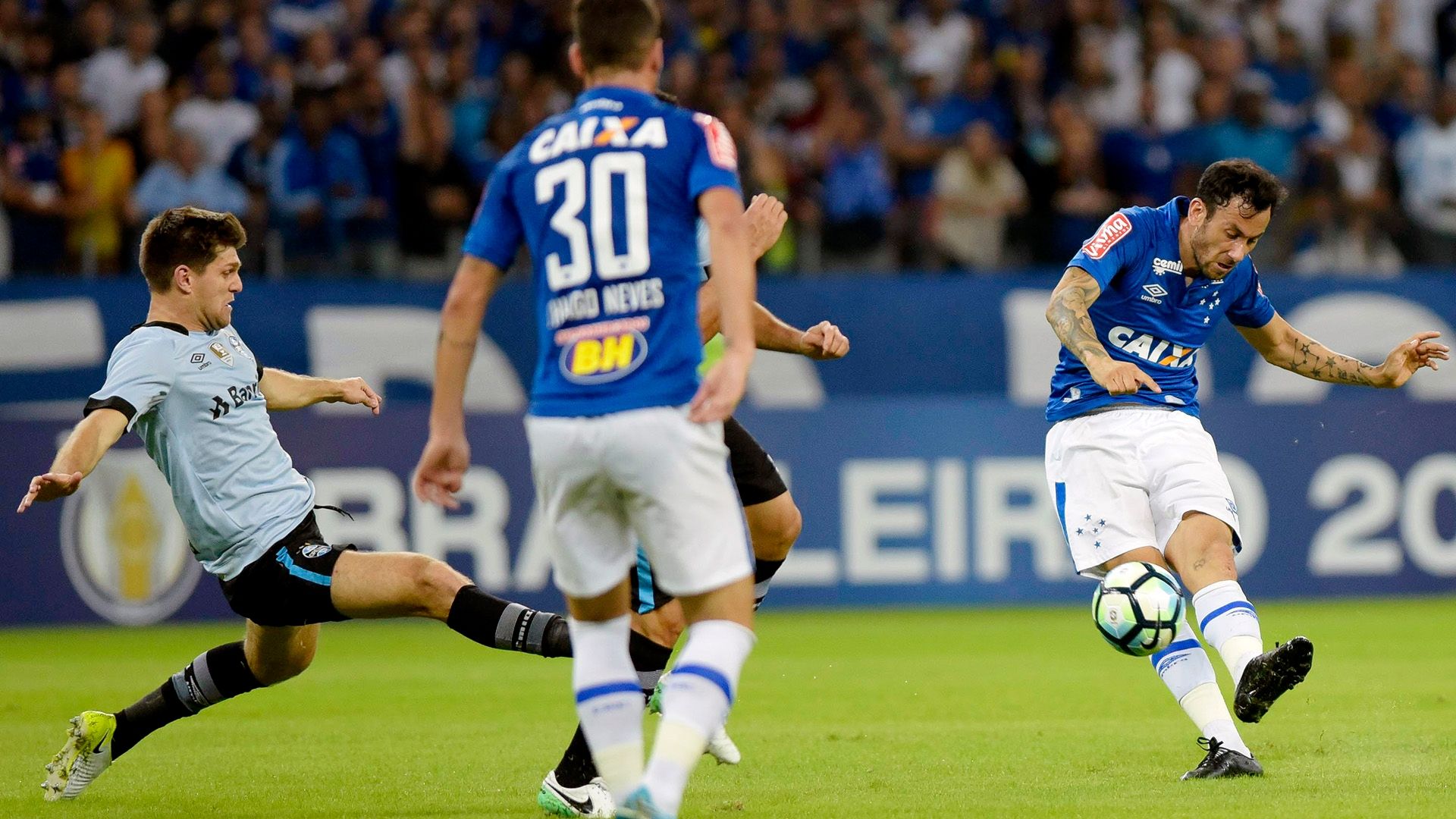 Kannemann Ariel Cabral Cruzeiro Gremio Brasileirao Serie A 19062017