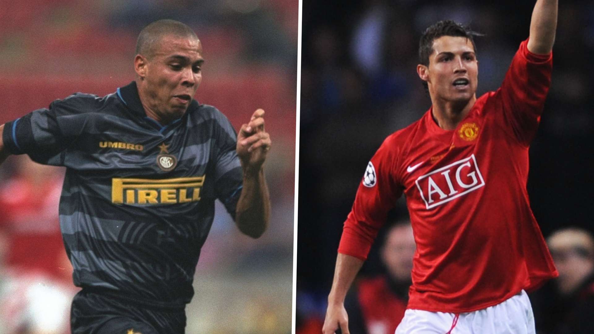 Ronaldo Nazario Cristiano Ronaldo GFX