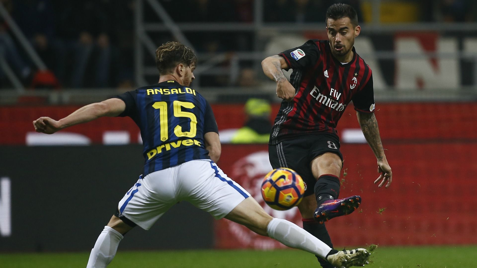 Suso Cristian Ansaldi Milan Inter
