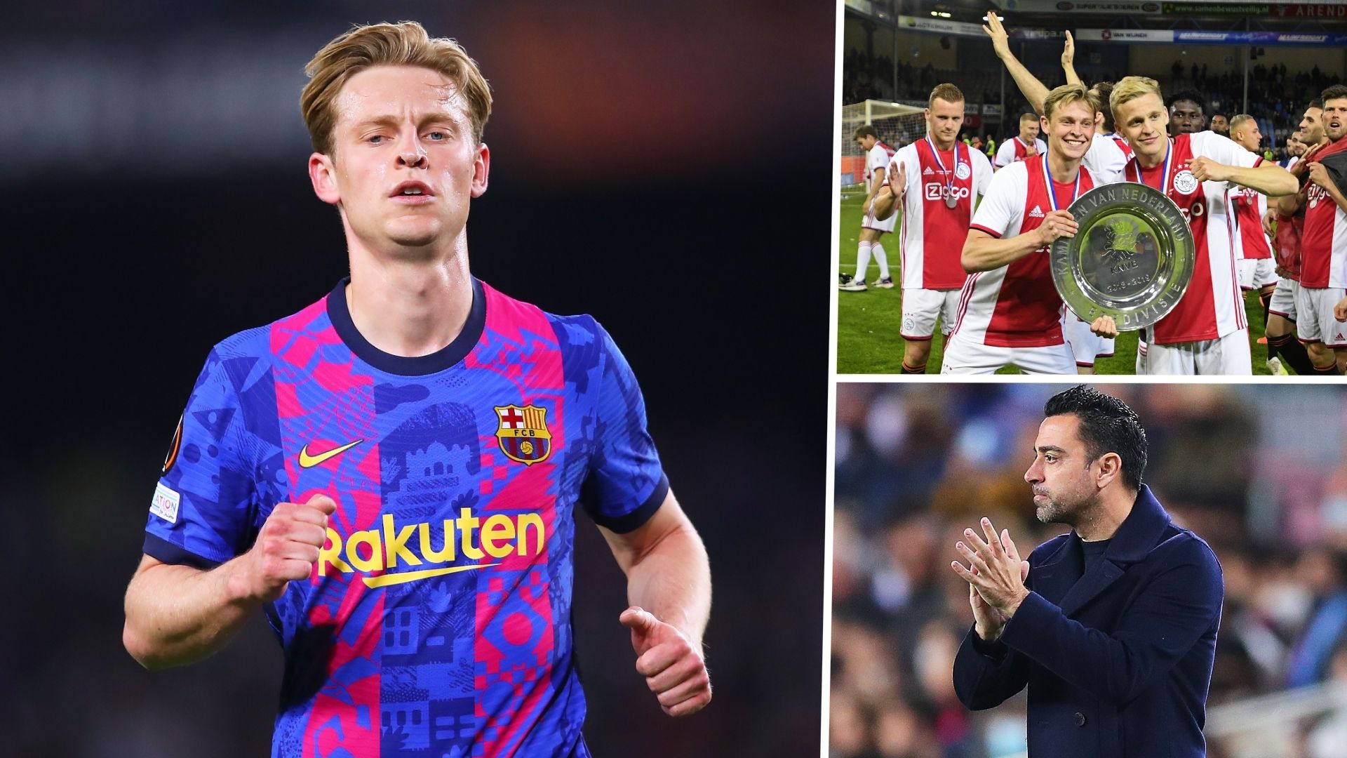 Frenkie de Jong Barcelona, Ajax, Xavi