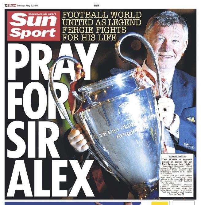 pray for sir alex