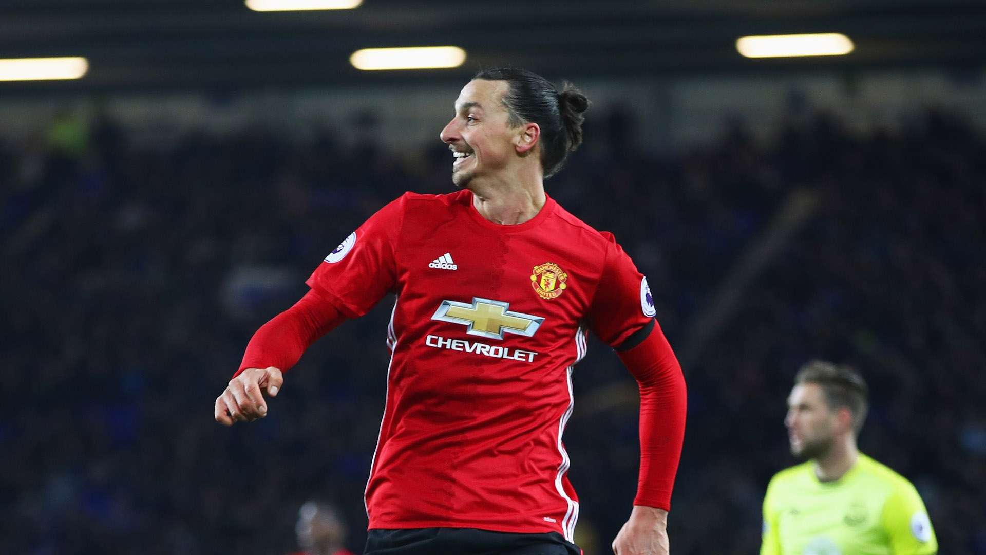 Zlatan Ibrahimovic Everton Manchester United Premier League