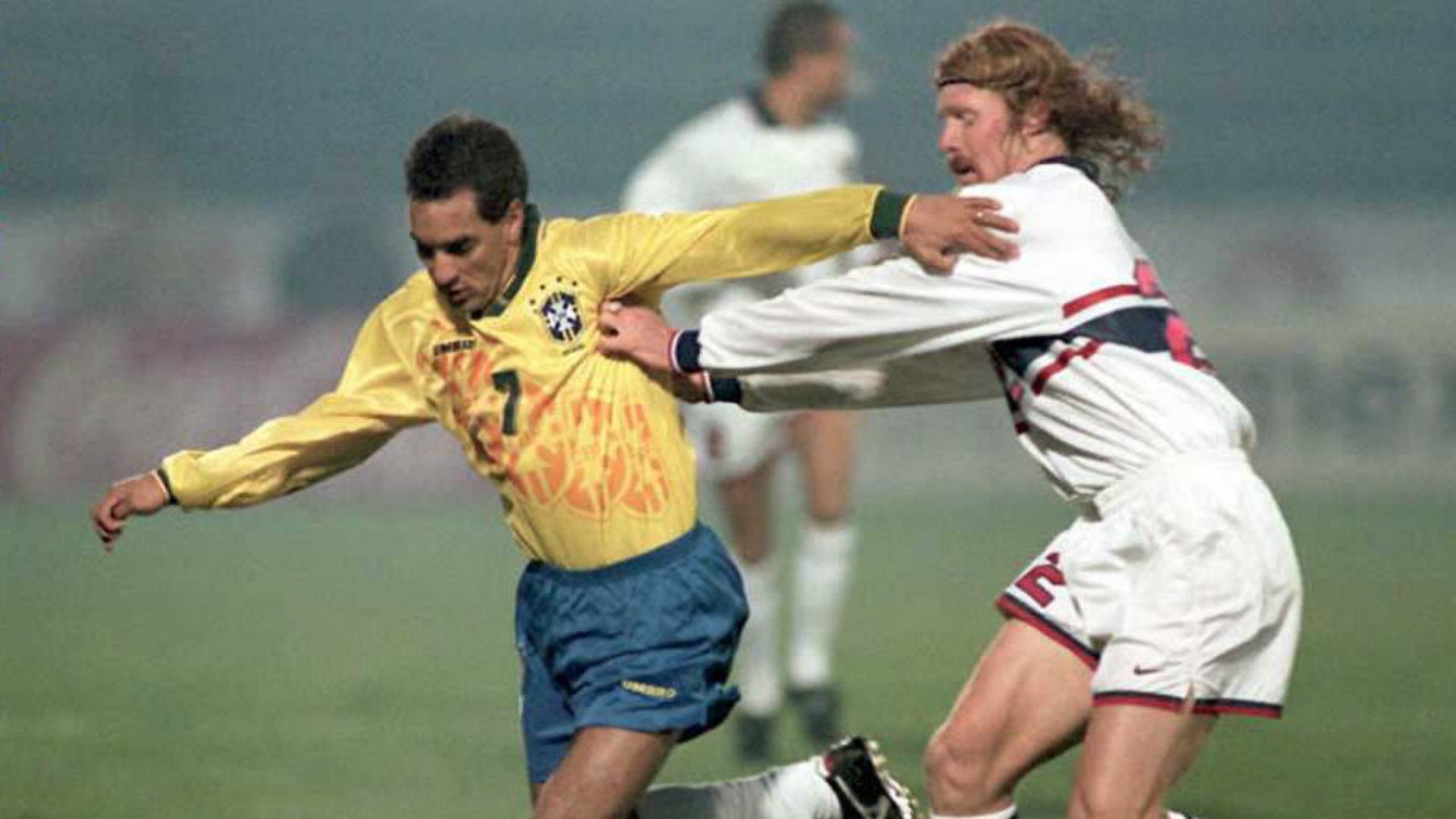 Edmundo Alexi Lalas Brazil USA Copa America 1995