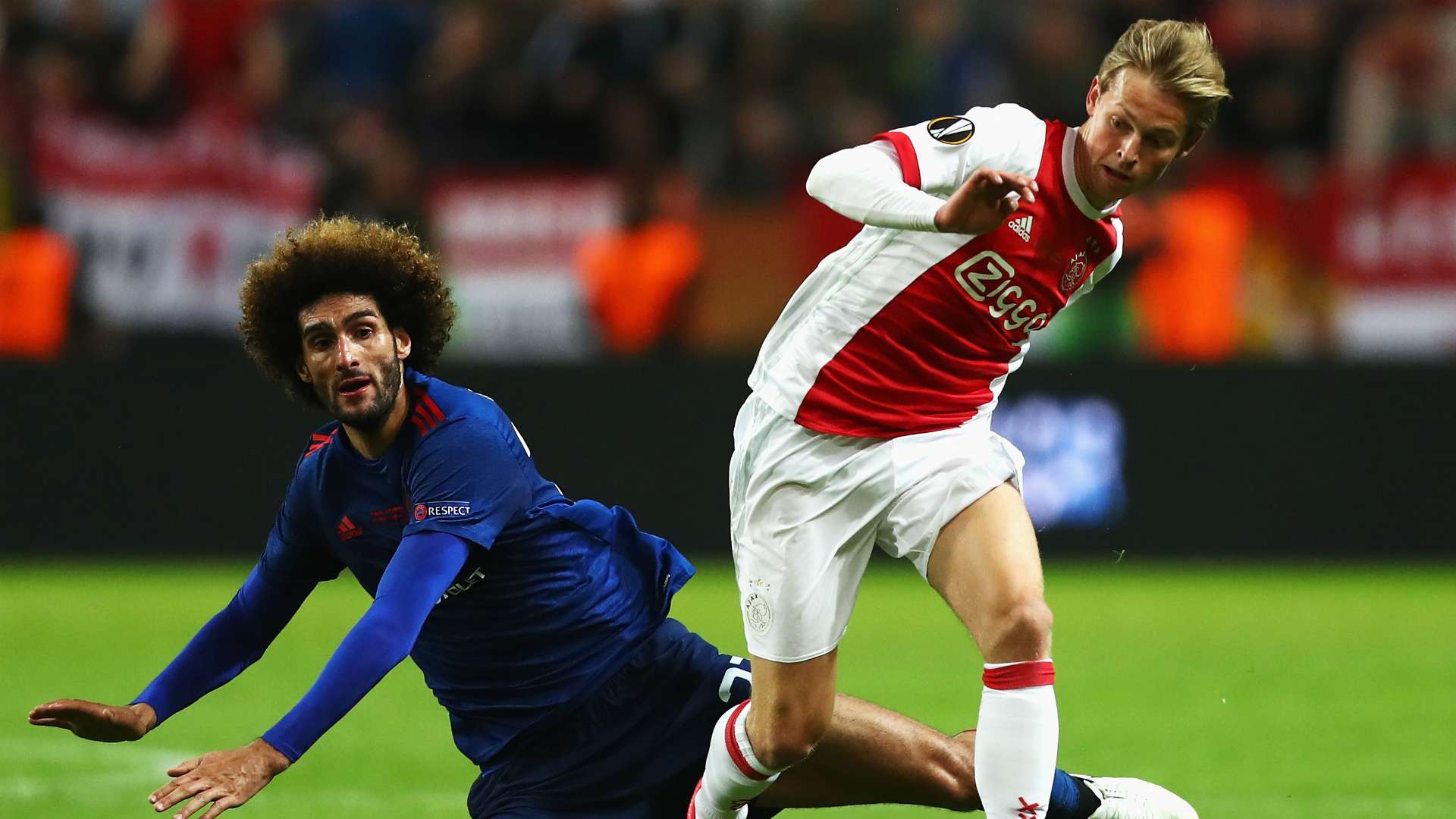 Frenkie de Jong Ajax Manchester United Europa League final