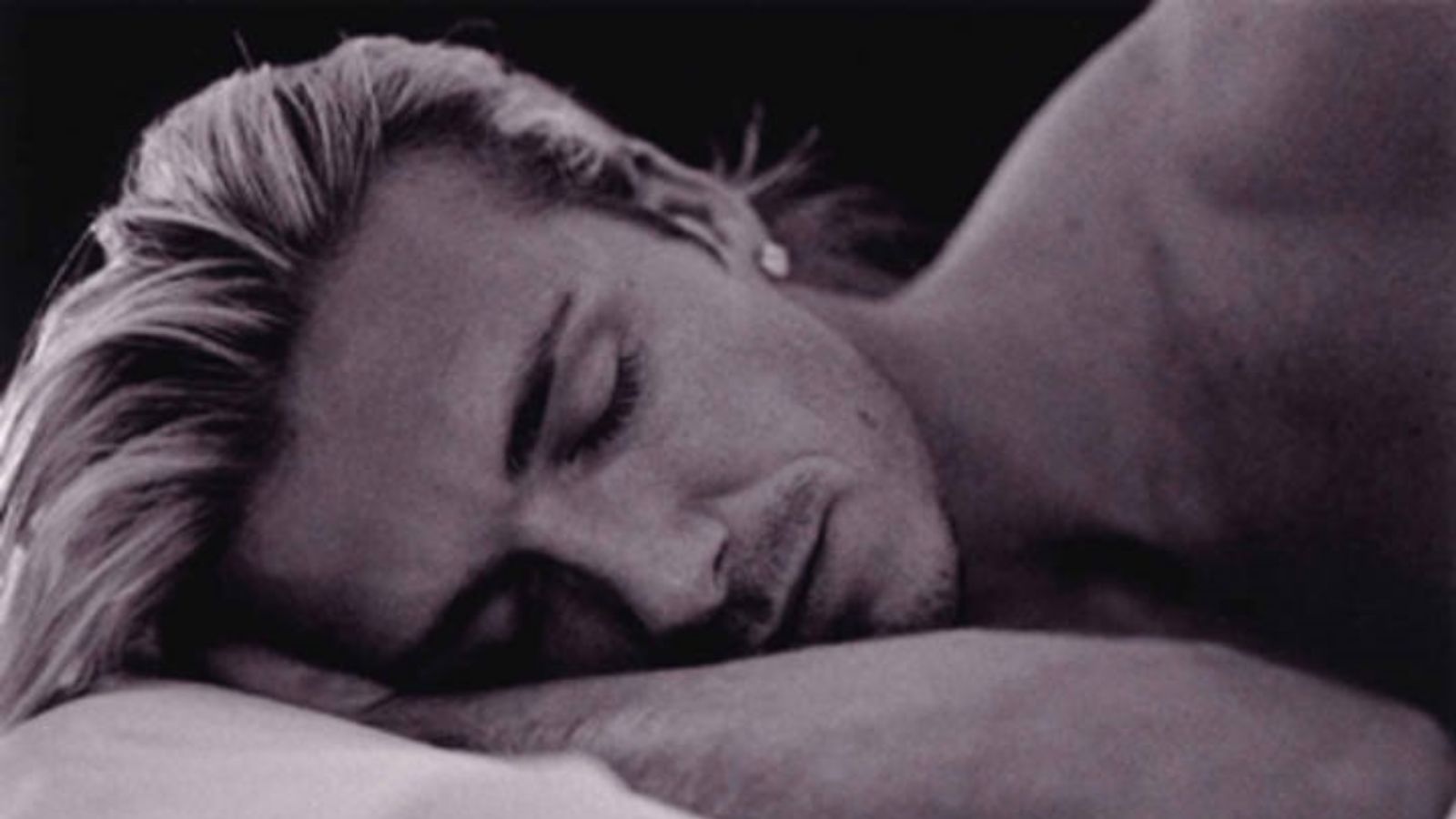 David Beckham durmiendo