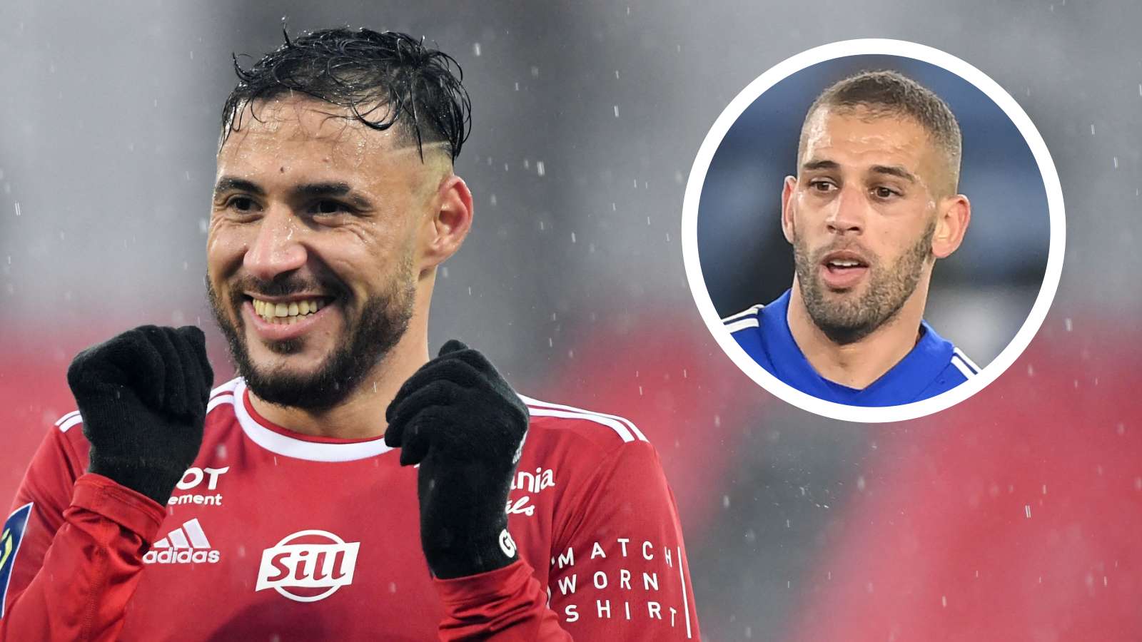 Stade Brestois Youcef Belaïli Islam Slimani