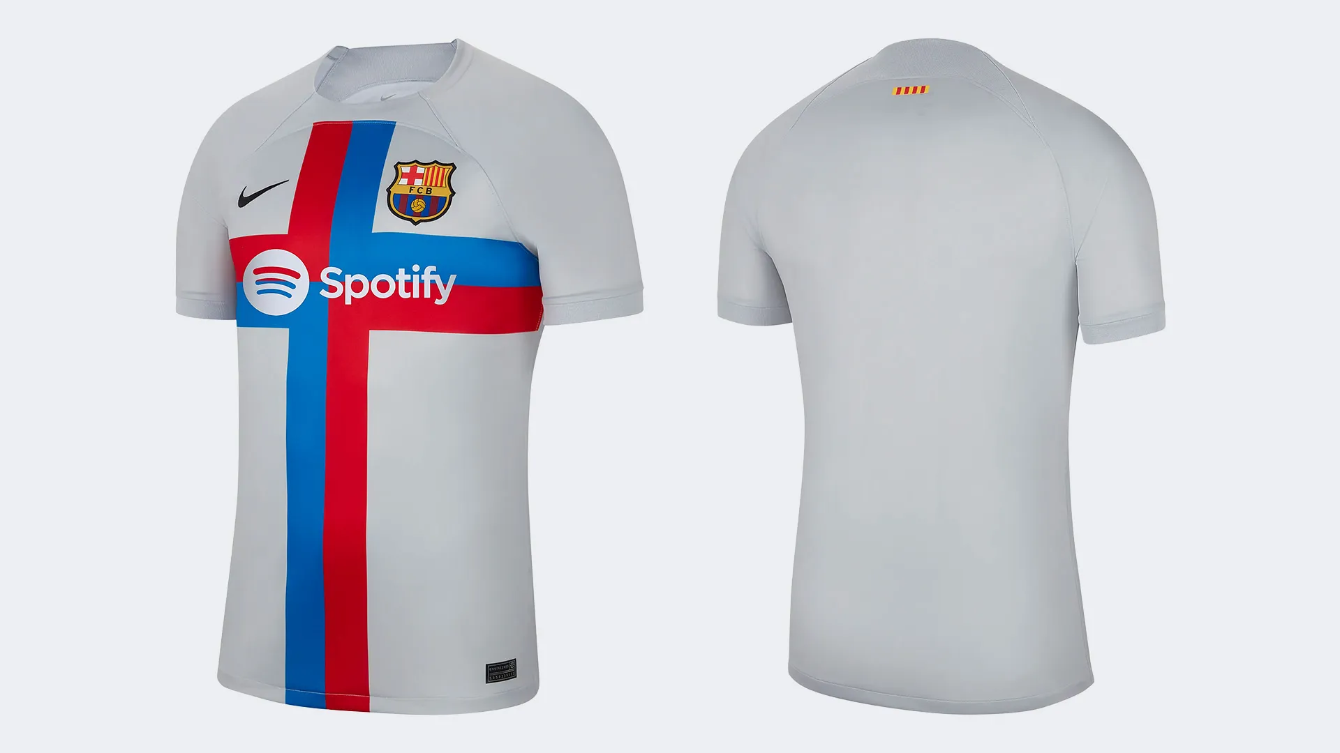 Maillot FC Barcelone Troisième 2022/23 - Taille L Homme - Occasion - Nike