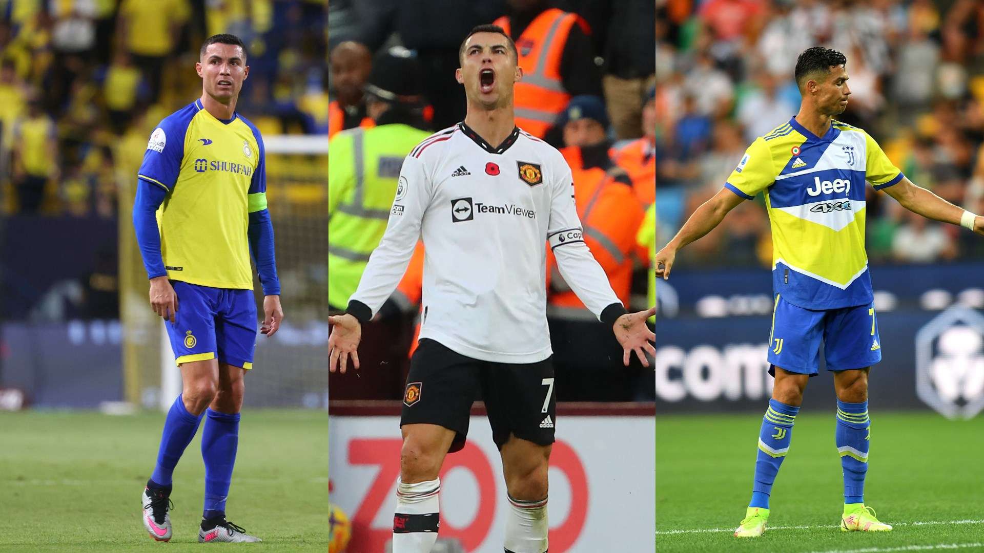 Cristiano Ronaldo FAIL Juventus Al Nassr Man United