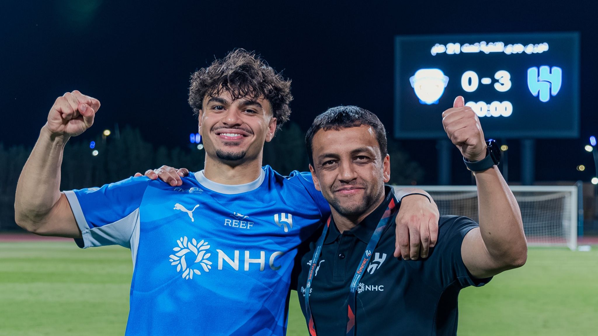 لؤي العبيدي لاعب الهلال - دوري جوي للنخبة