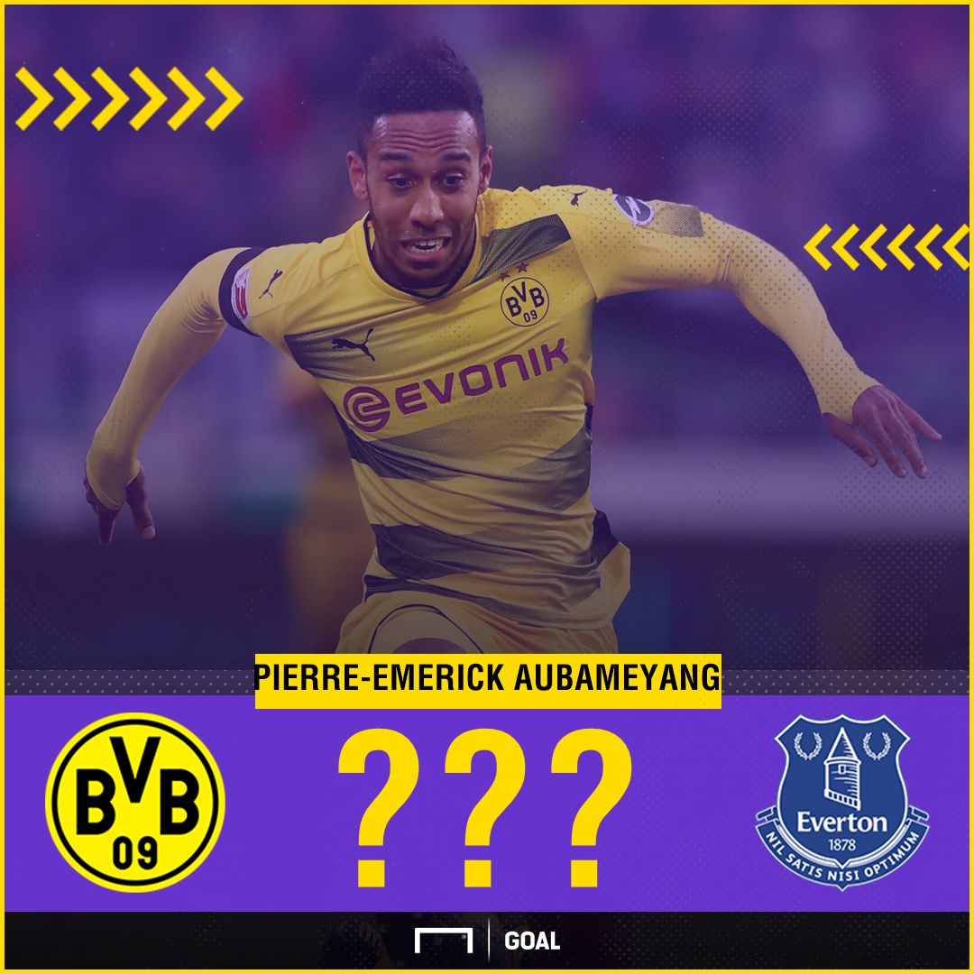 Pierre-Emerick Aubameyang to Everton