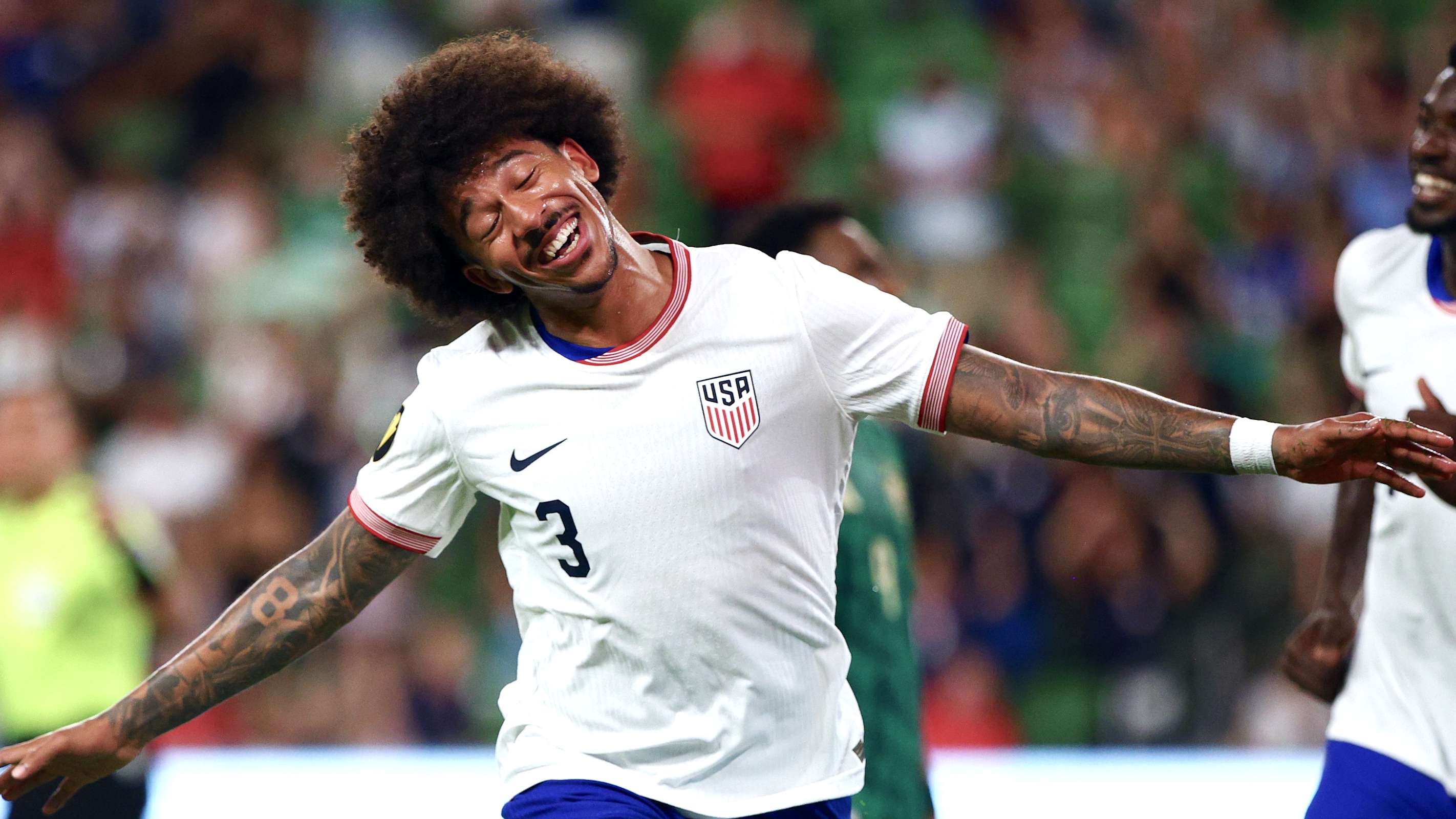 Chris Richards USMNT vs Saudi Arabia HIC