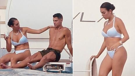 Cristiano Ronaldo Georgina Rodriguez