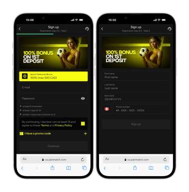 parimatch sign up form roc