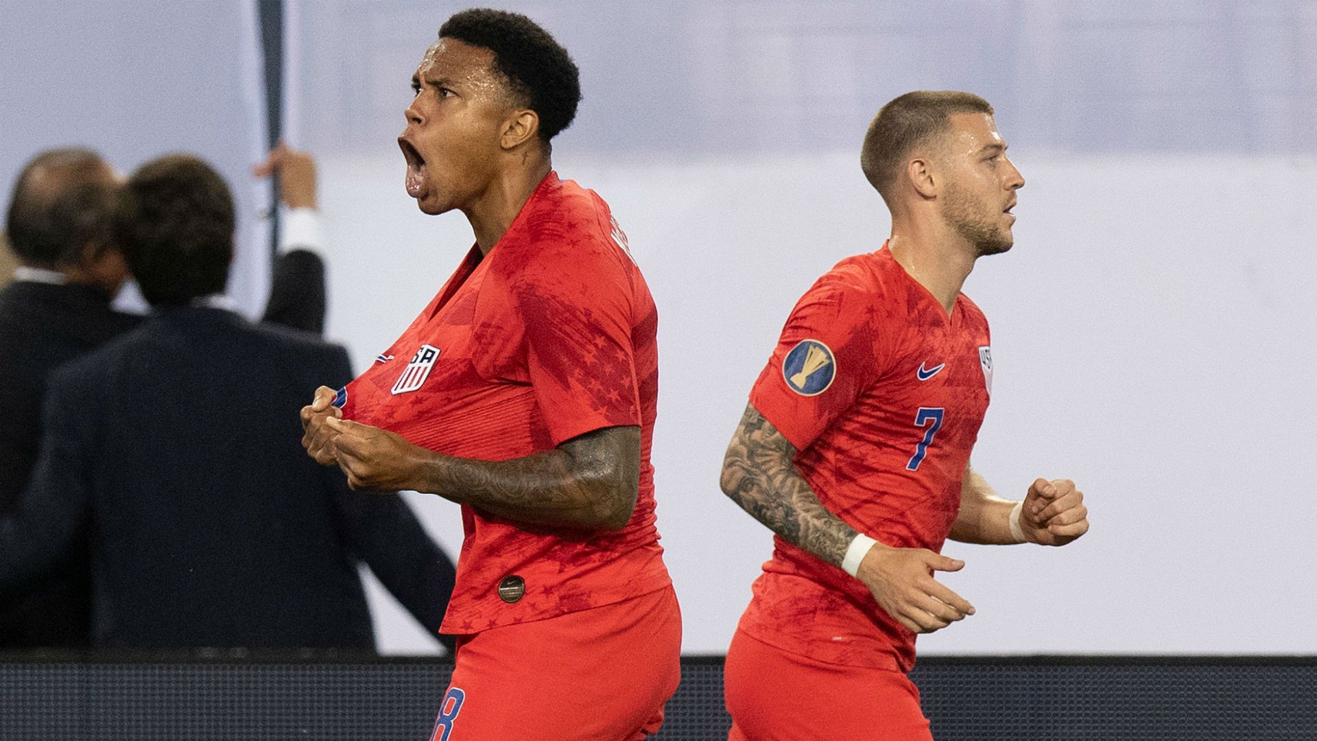 Weston McKennie USA USMNT Gold Cup 2019
